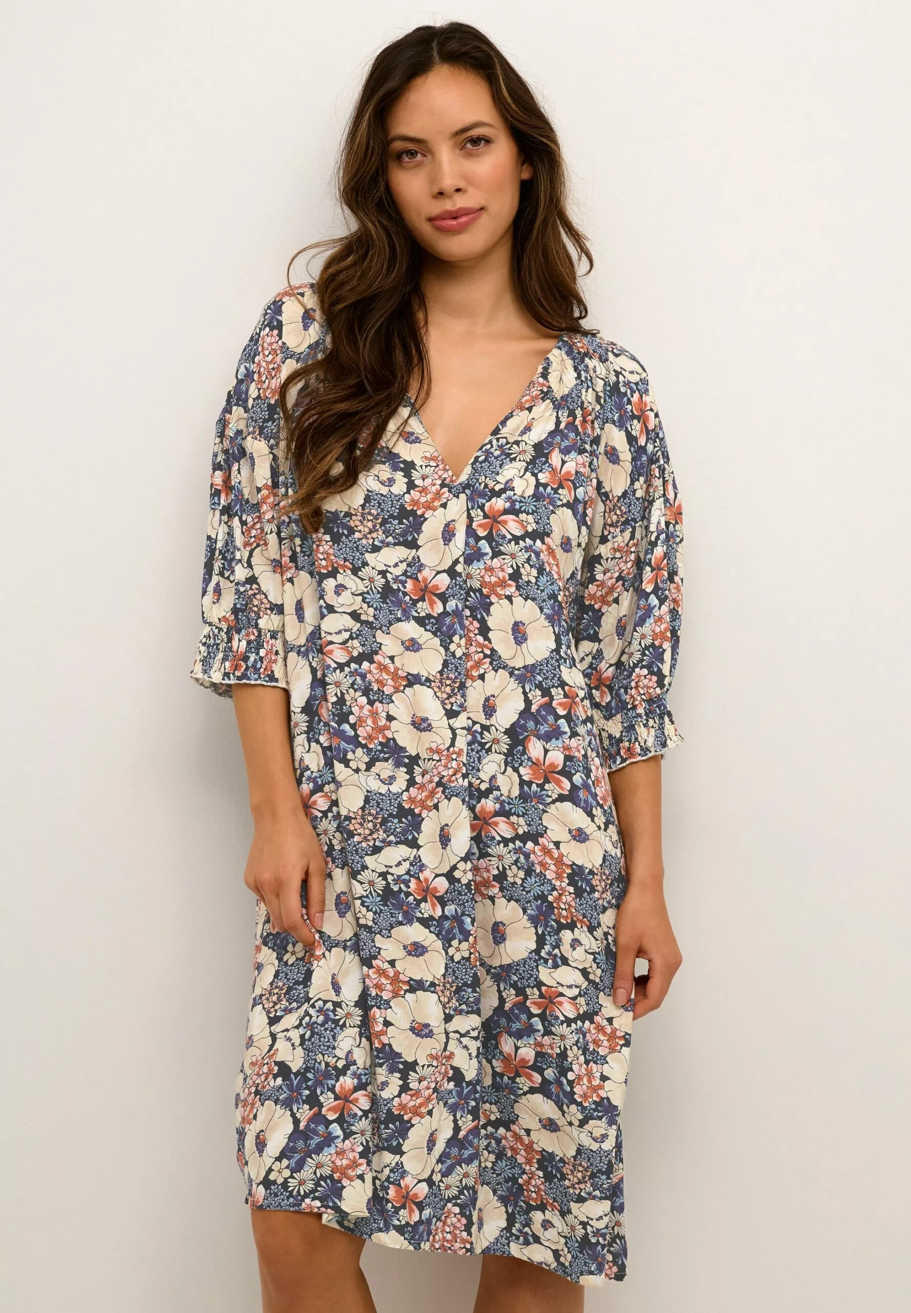 Culture Cubelenda- Jurk - Redwood