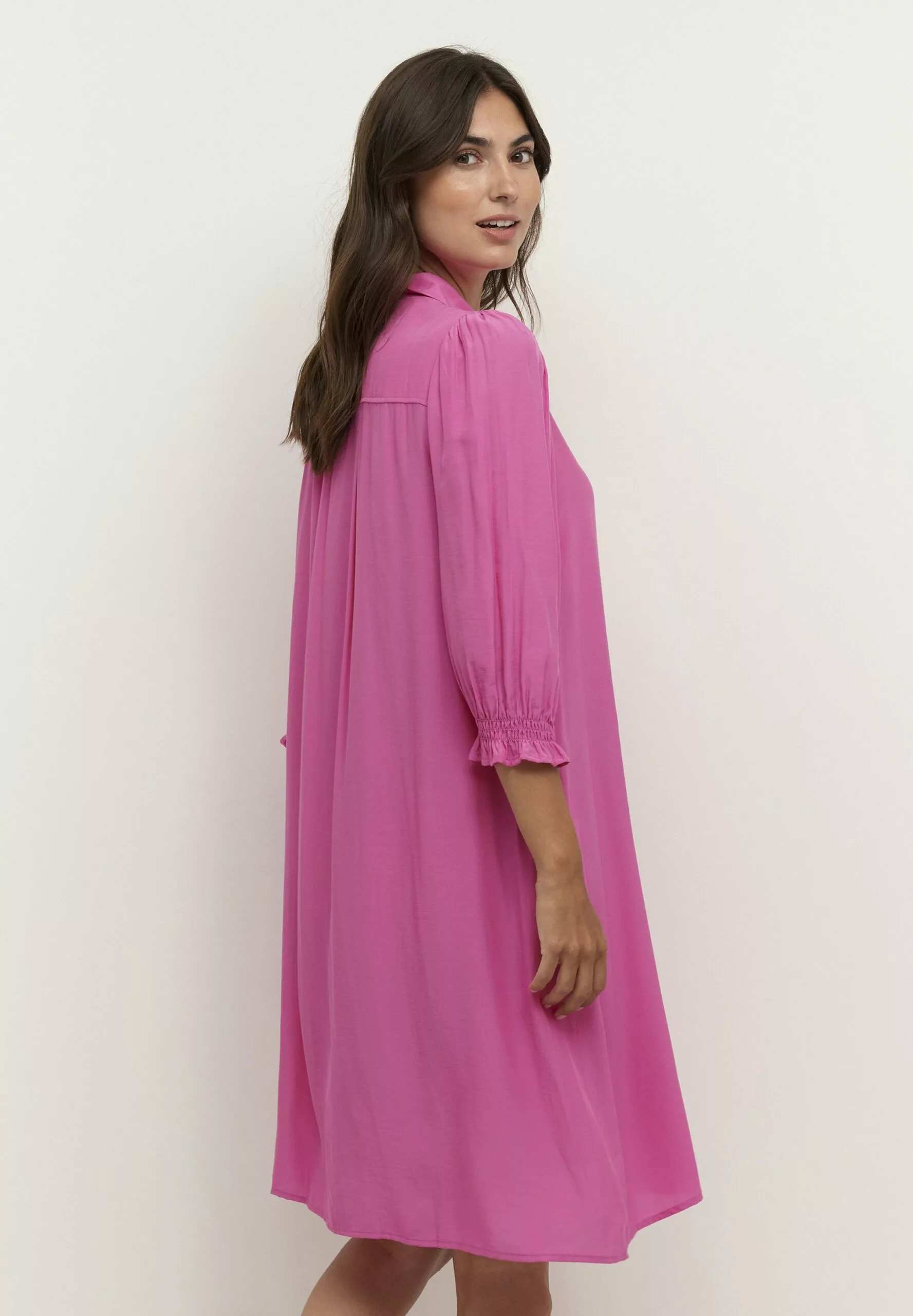 Culture Cuasmine - Blousejurk - Fuchsia Pink - Afbeelding 3