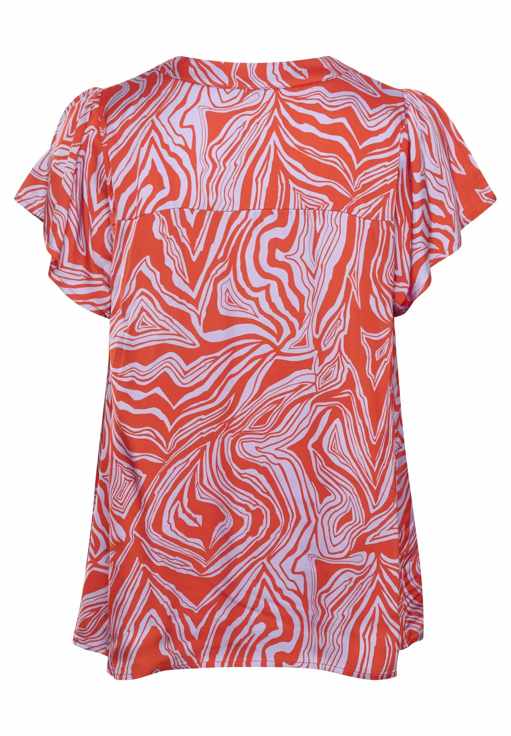 Culture Vilma Ss- Blouse - Orange - Afbeelding 6
