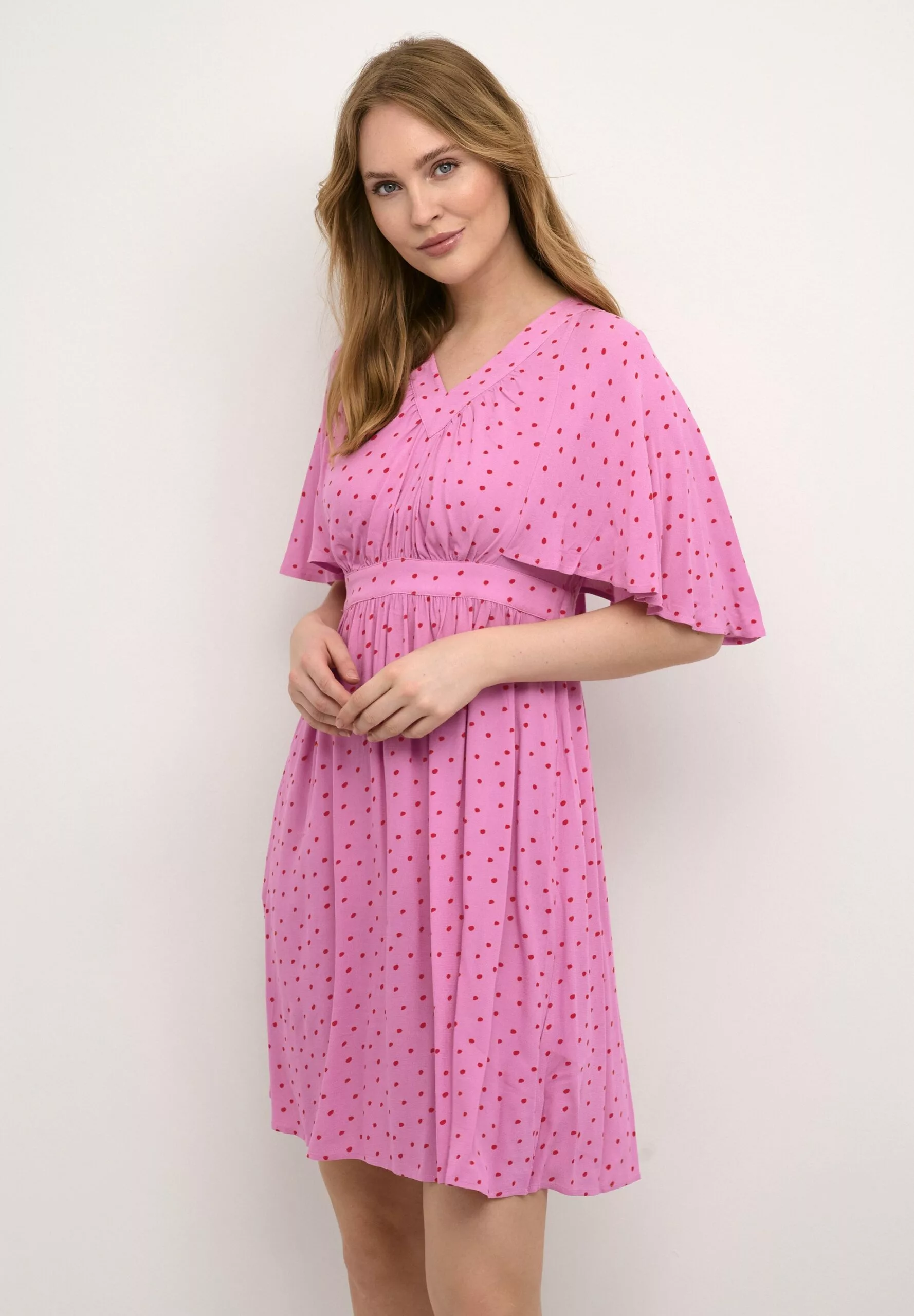 Culture Cuvilda- Jurk - Fuchsia Pink