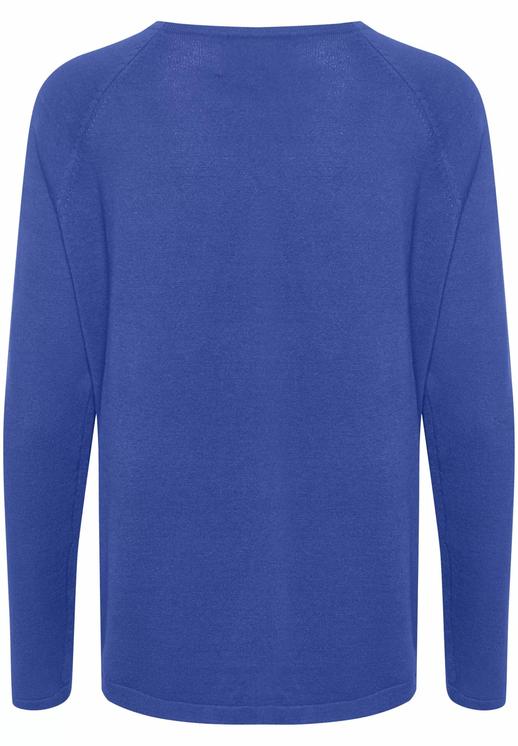 Culture Annemarie Solid- Trui - Dazzling Blue Melange - Afbeelding 6