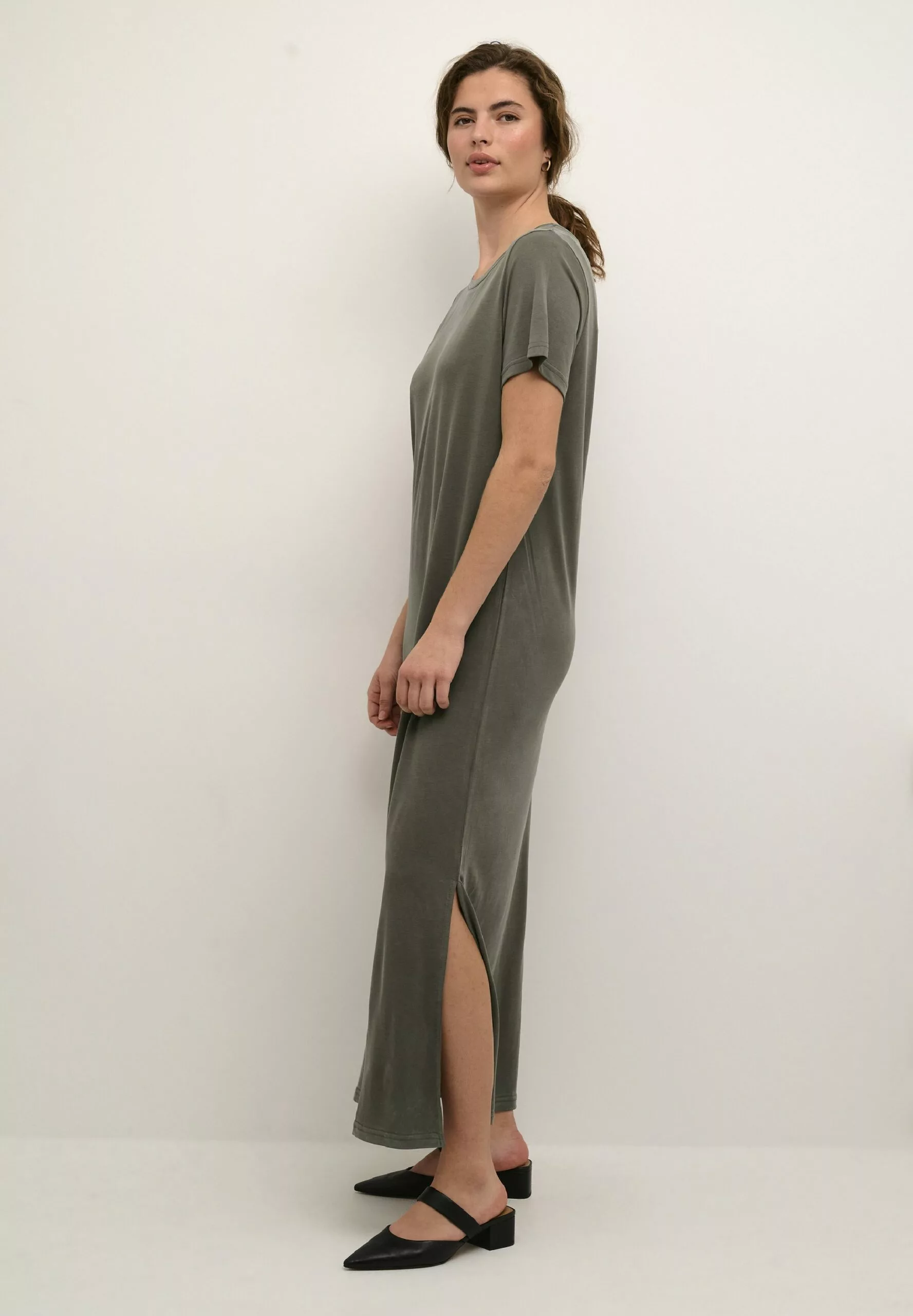 Culture Kajsa Long- Maxi-Jurk - Sea Turtle