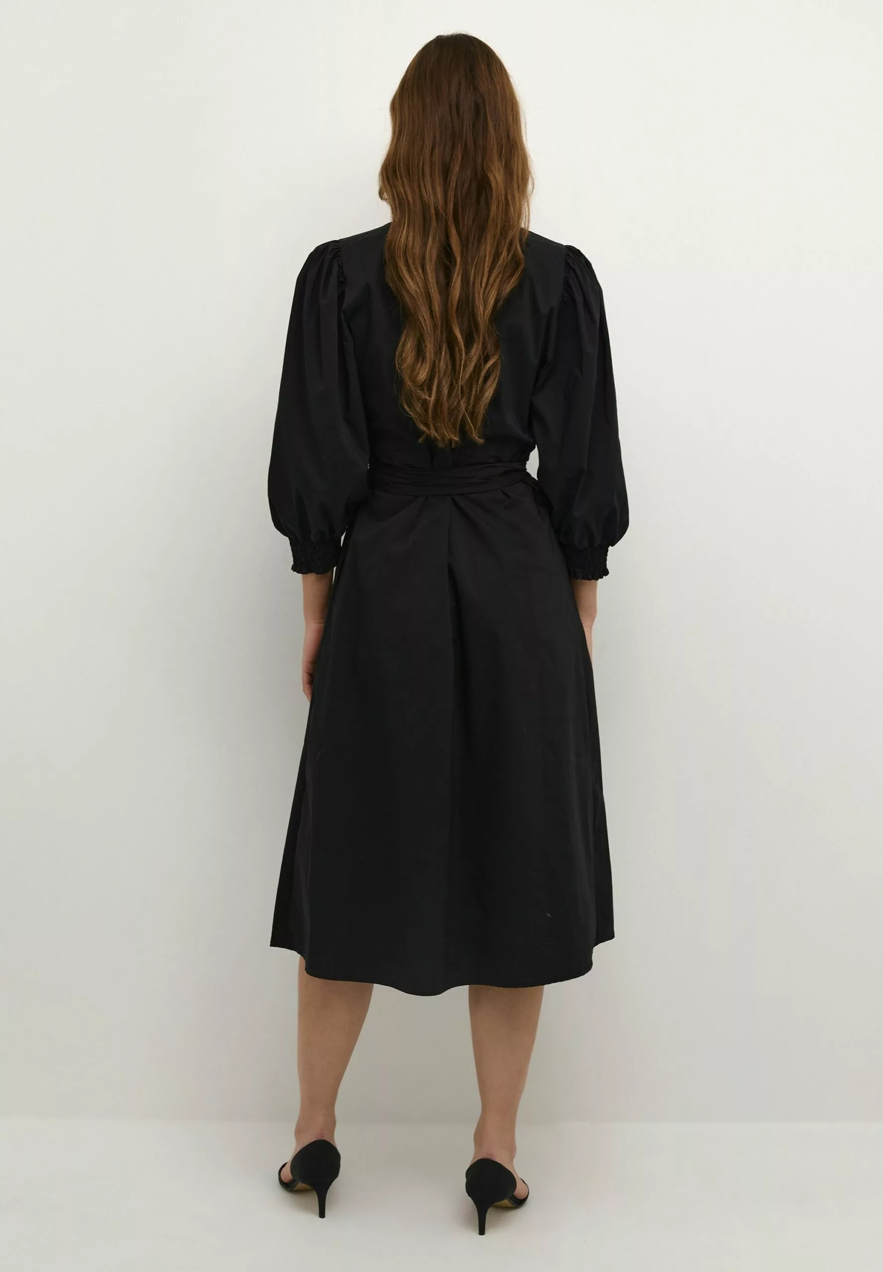 Culture Antoinett Wrap- Jurk - Black - Afbeelding 3