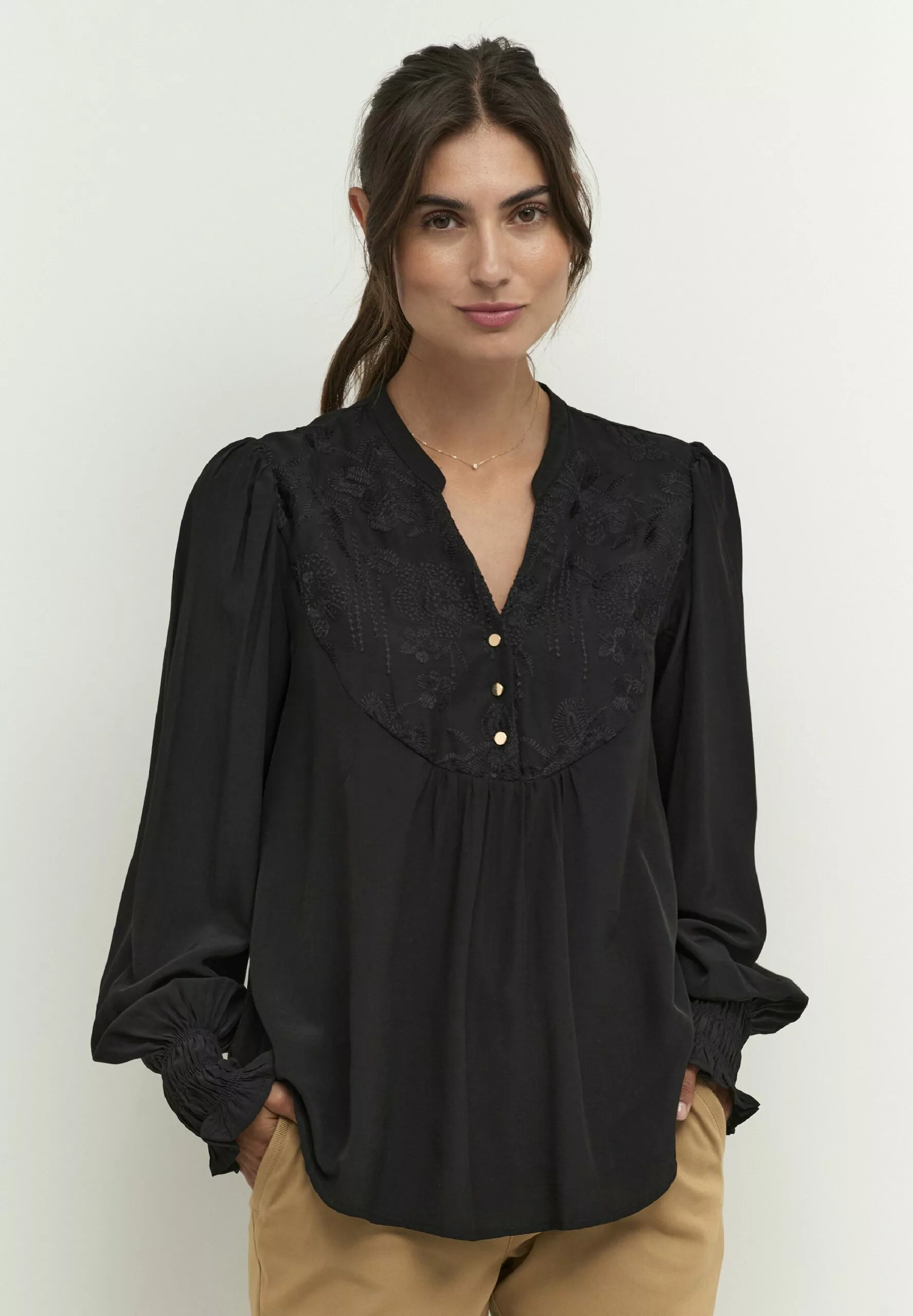 Culture Cuasmine- Blouse - Black