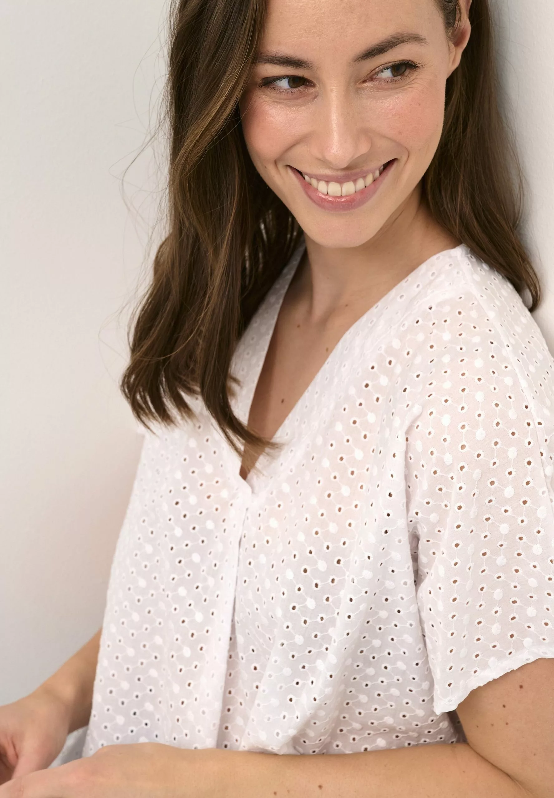 Culture Cucamille Capsleeve - Blouse - Spring Gardenia - Afbeelding 4