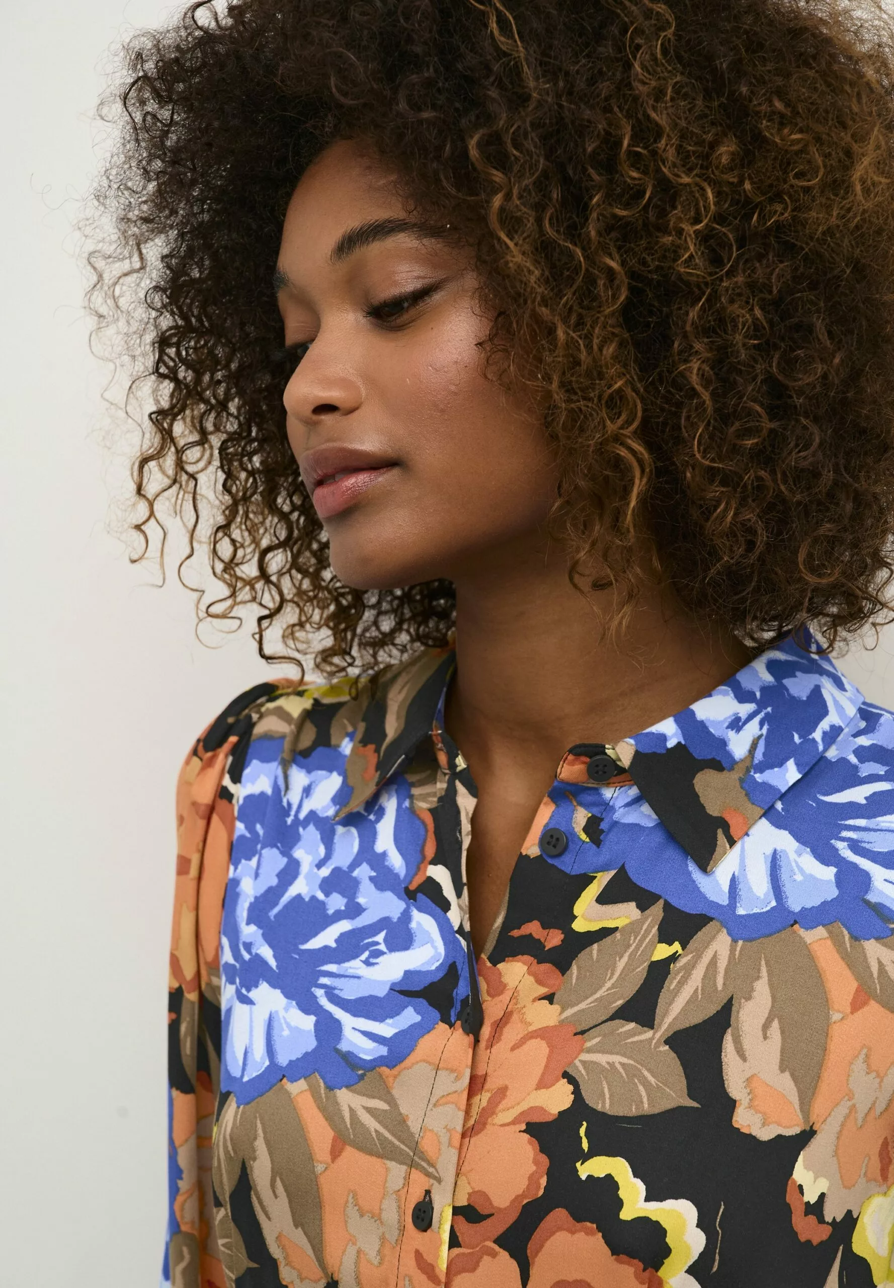 Culture Virna- Blousejurk - Celery W O Foil - Afbeelding 3