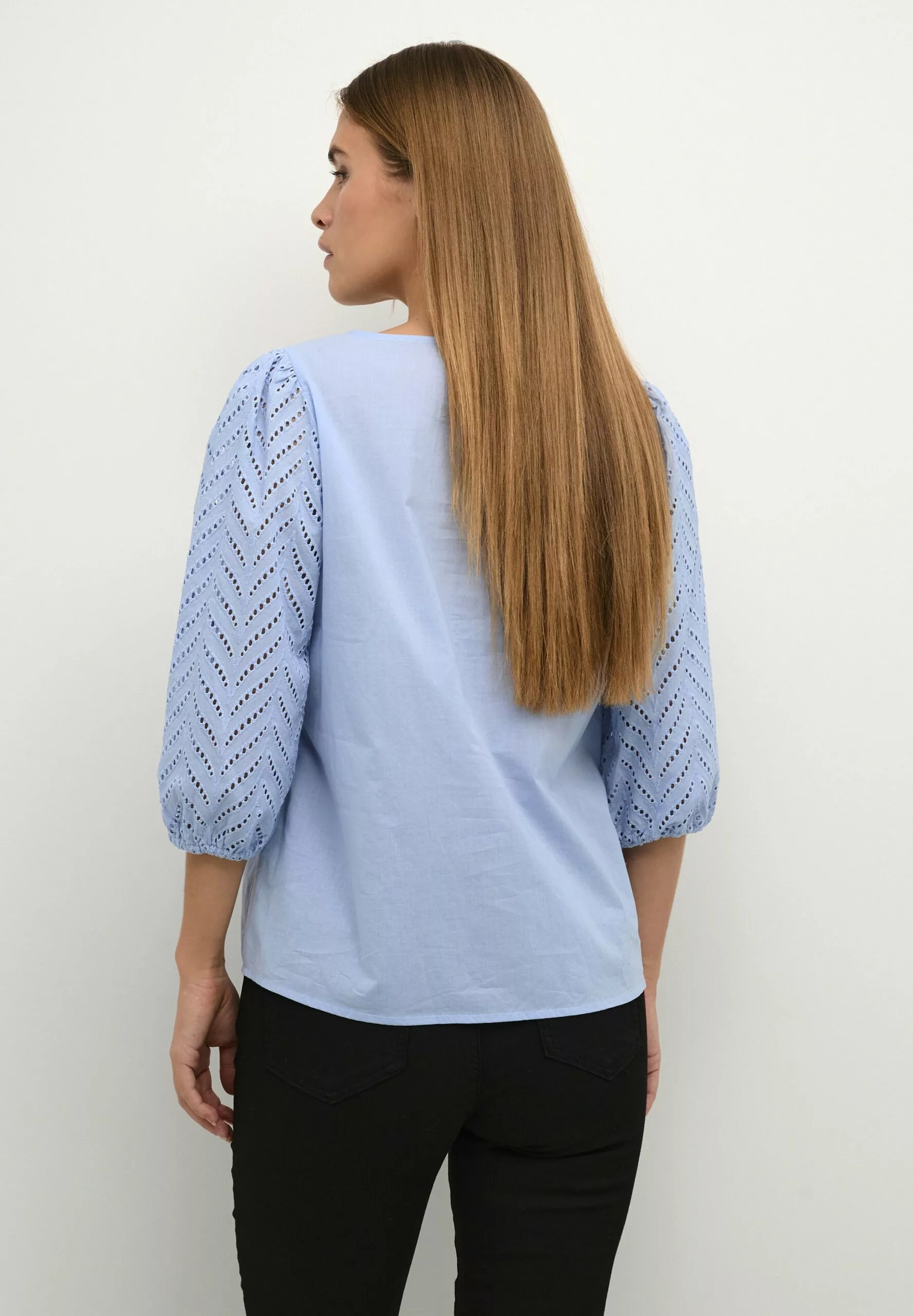 Culture Cutoril- Blouse - Cashmere Blue - Afbeelding 3