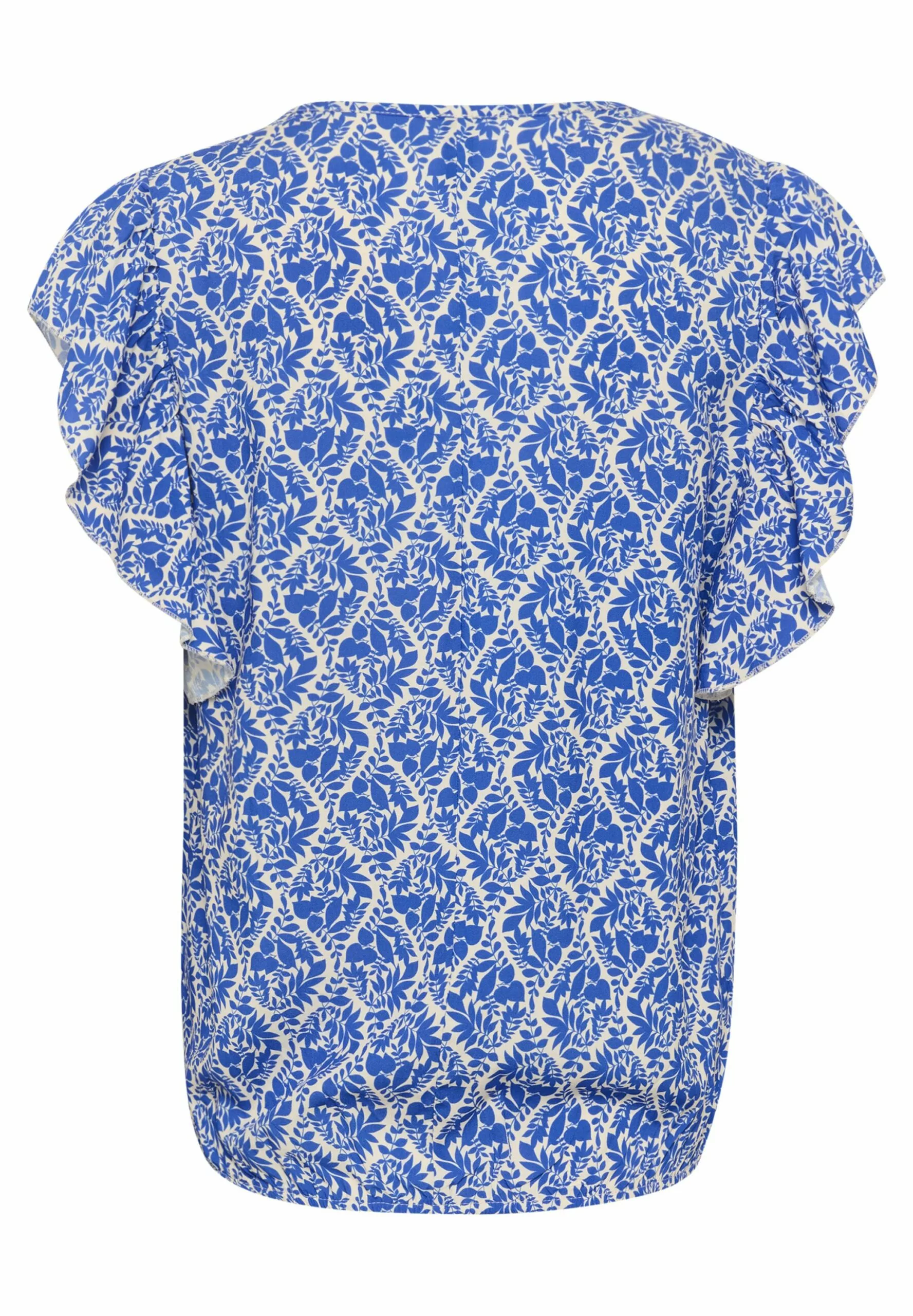 Culture Cuanett Capsleeve - Blouse - Blue Paisley - Afbeelding 6