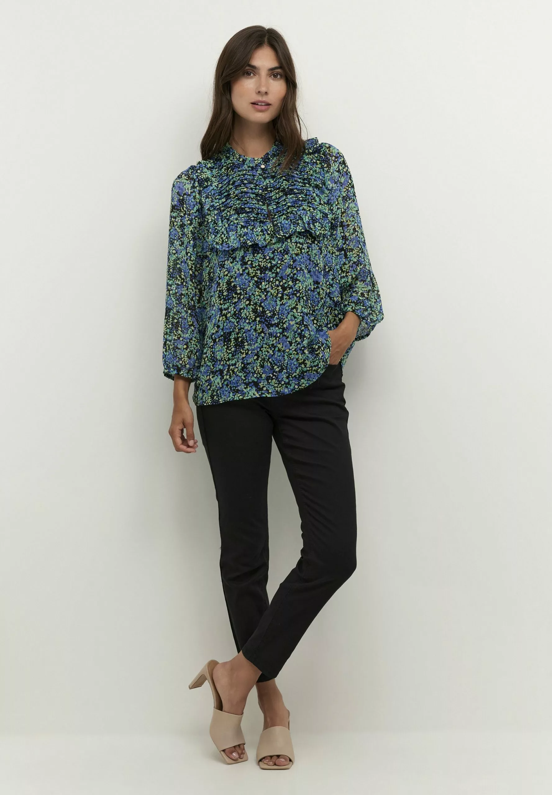 Culture Cucinna- Blouse - Dazzling Blue - Afbeelding 2