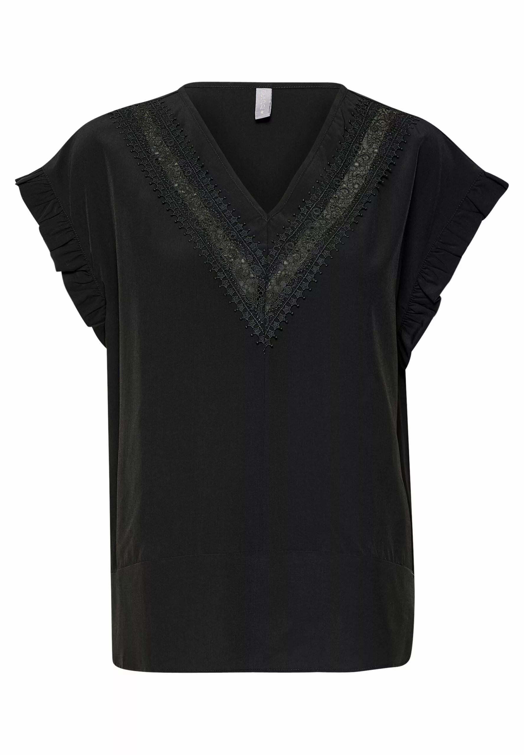 Culture Cutiffany Ss- Blouse - Black - Afbeelding 5