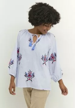 Culture Cubjanka - Blouse - Blue Stripe