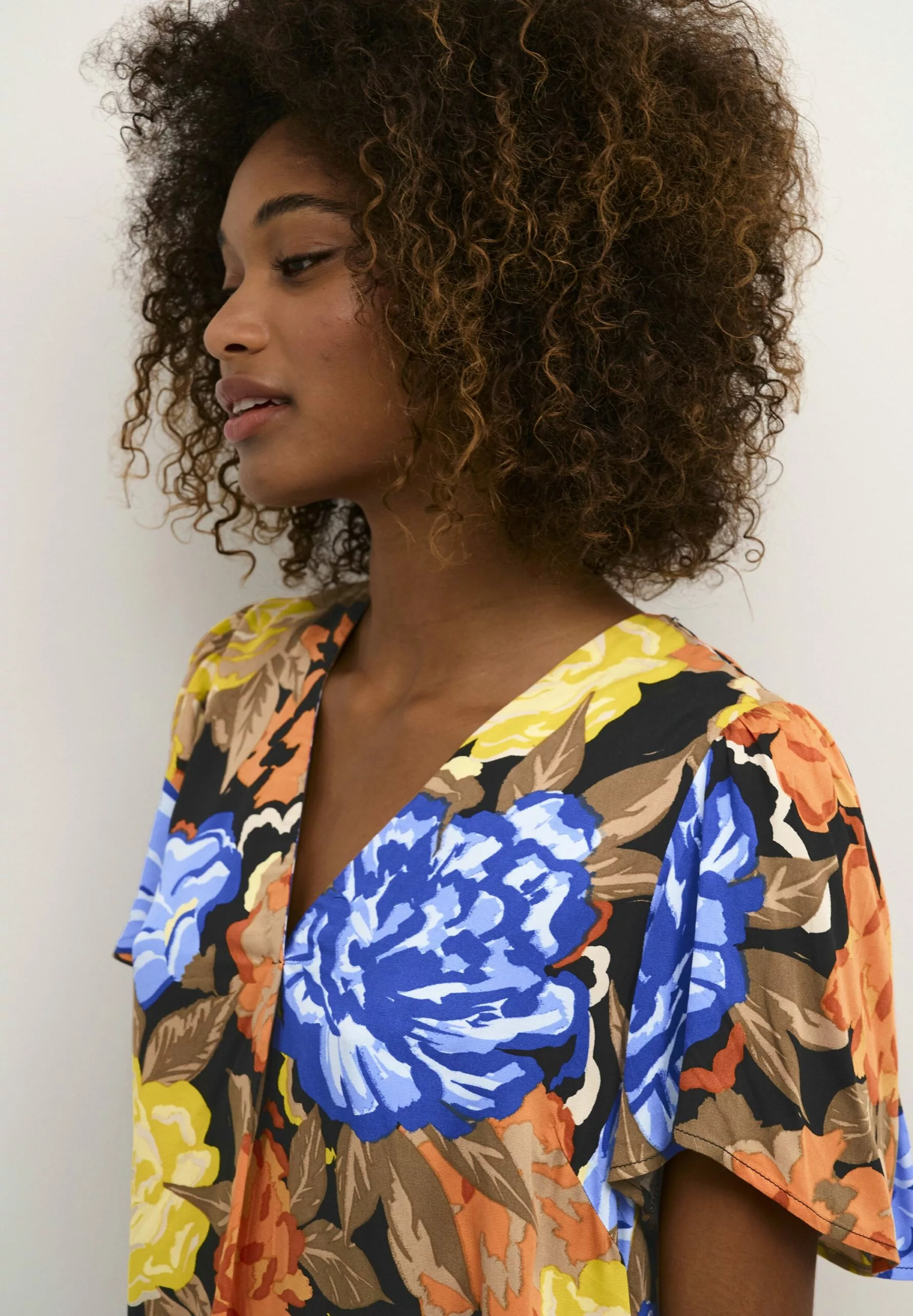 Culture Cuvirna Ss- Blouse - Celery W O Foil - Afbeelding 4