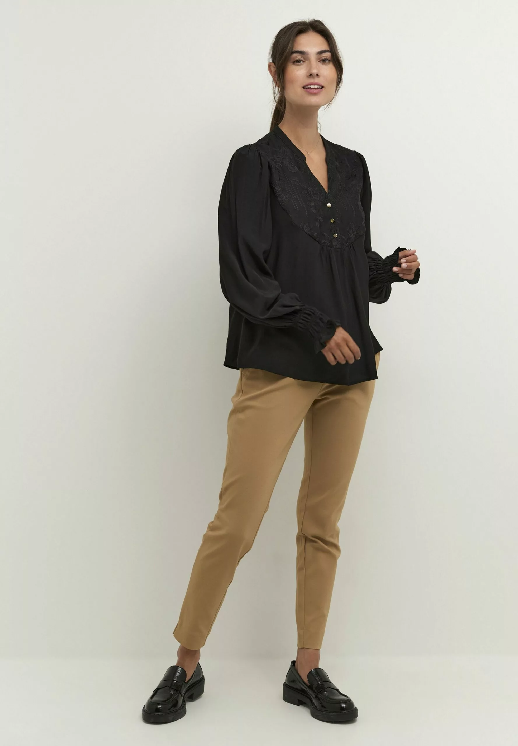 Culture Cuasmine- Blouse - Black - Afbeelding 2