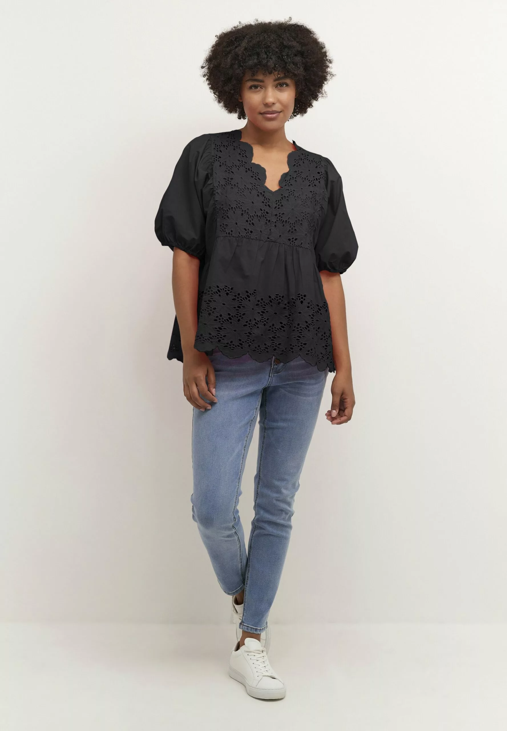 Culture Cuvalda - Blouse - Black - Afbeelding 2