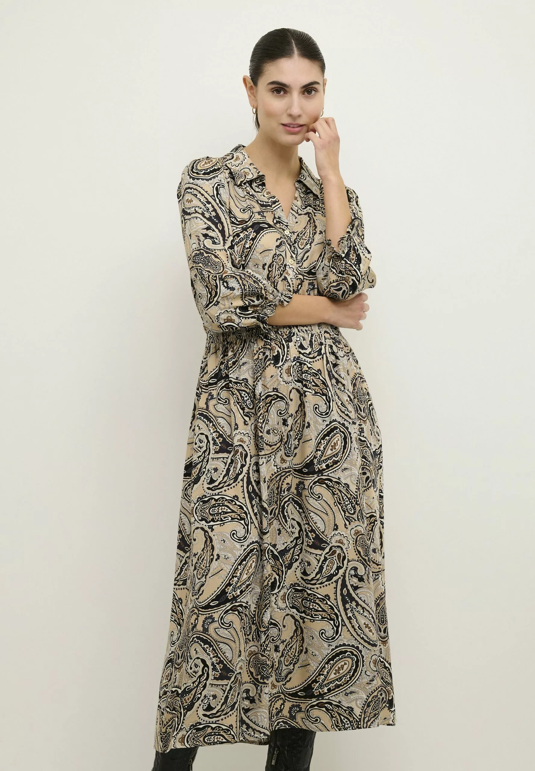 Culture Hutton - Blousejurk - Black