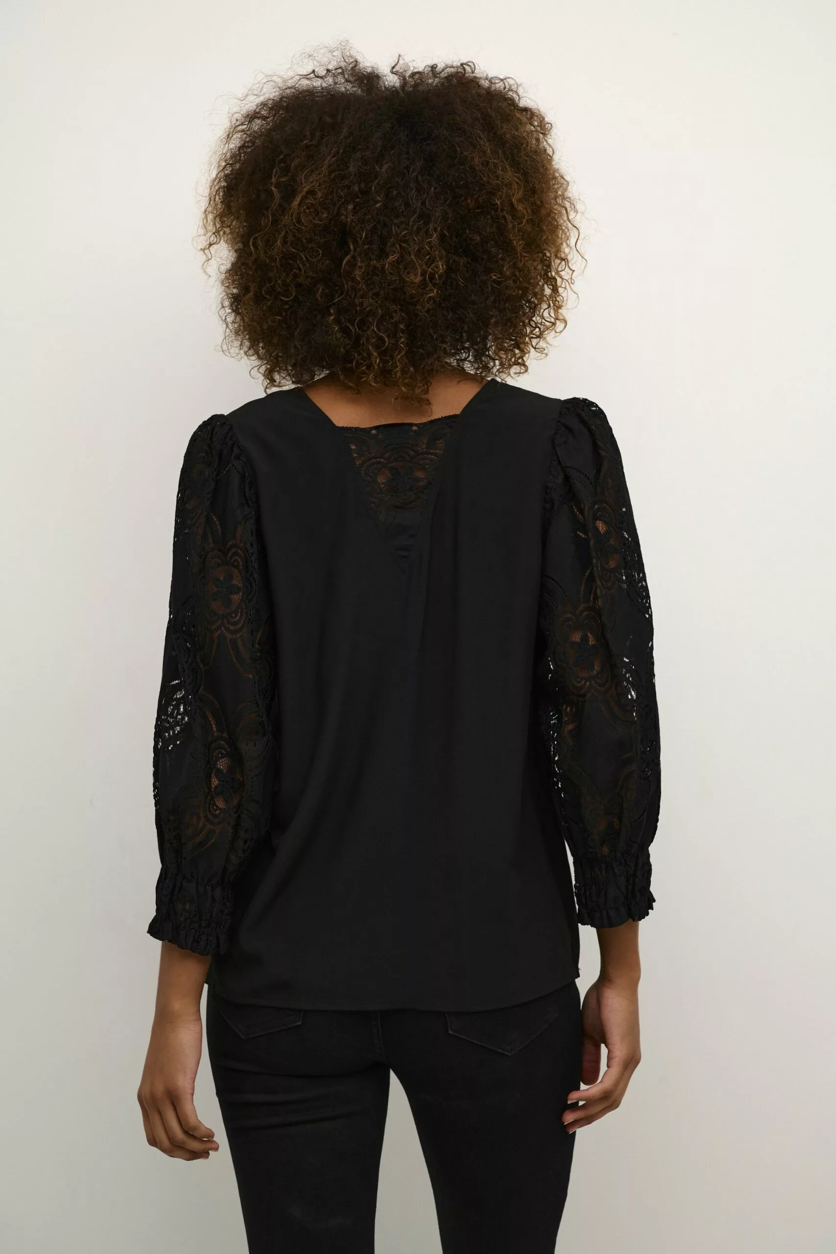 Culture Cuasmine - Blouse - Black - Afbeelding 3