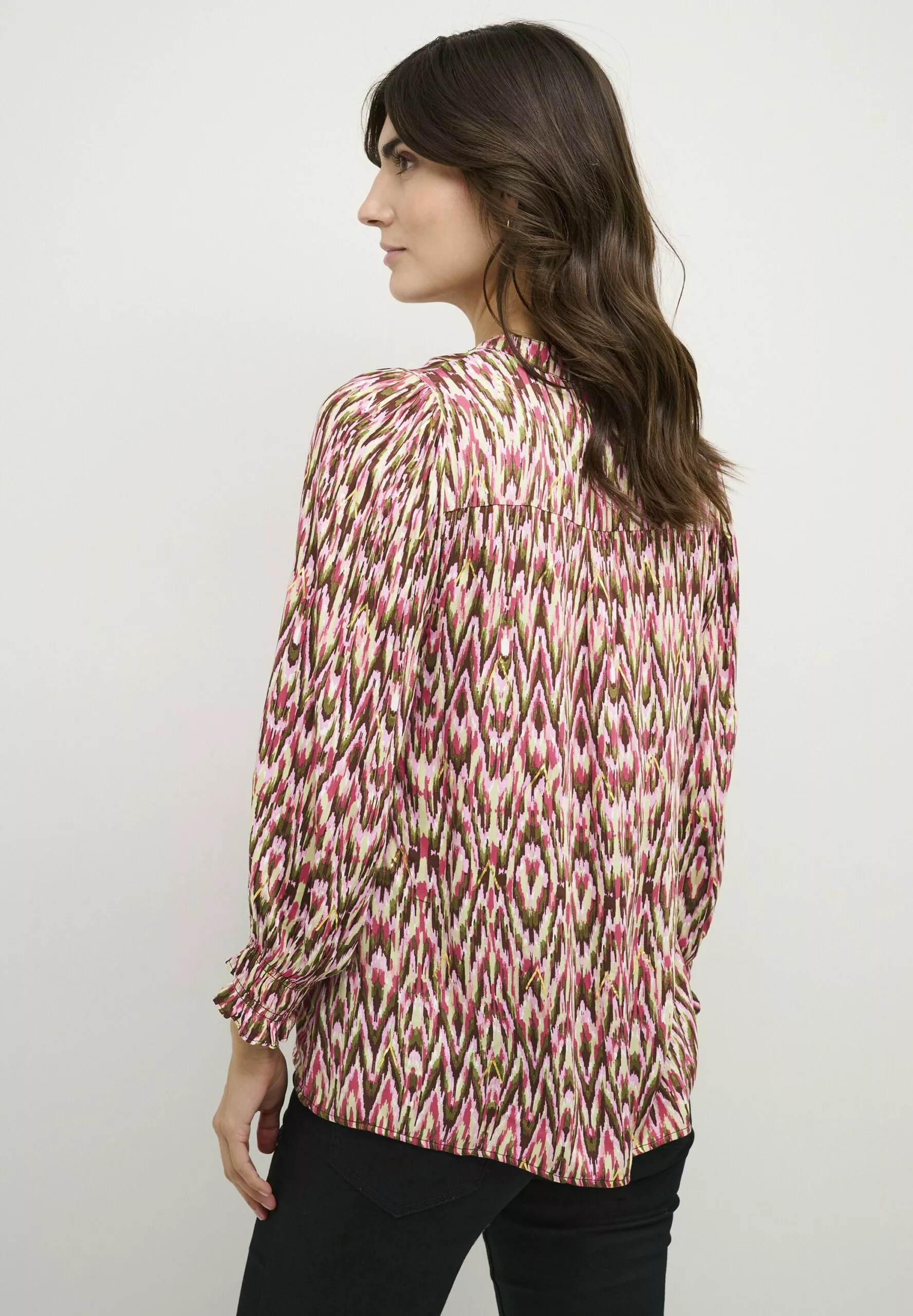 Culture Culola - Blouse - Bitter Chocolate - Afbeelding 3