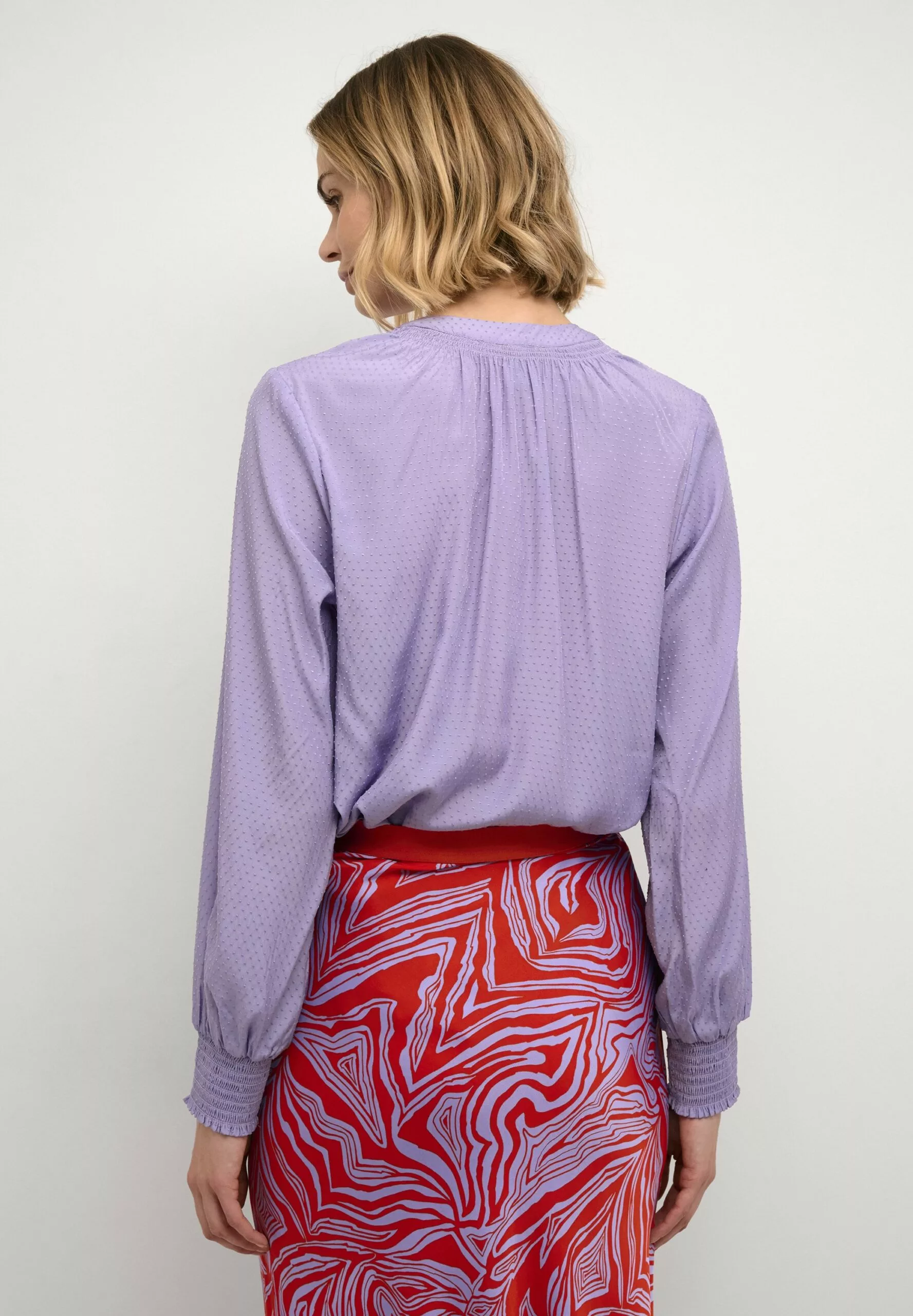 Culture Valon- Blouse - Violet Tulip - Afbeelding 4