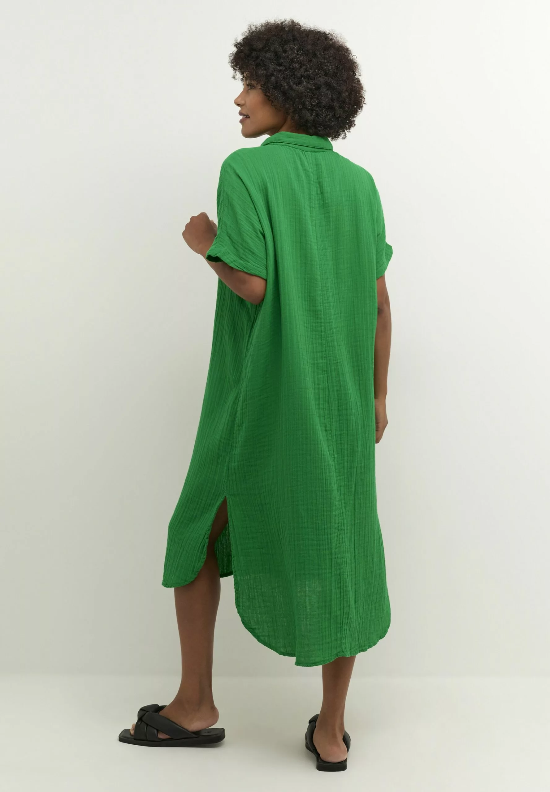 Culture Cuelina Kaftan - Blousejurk - Jolly Green - Afbeelding 3