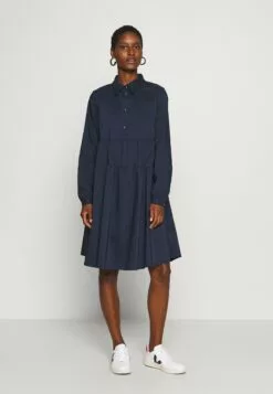 Culture Antoniett Dress - Blousejurk - Blue Iris