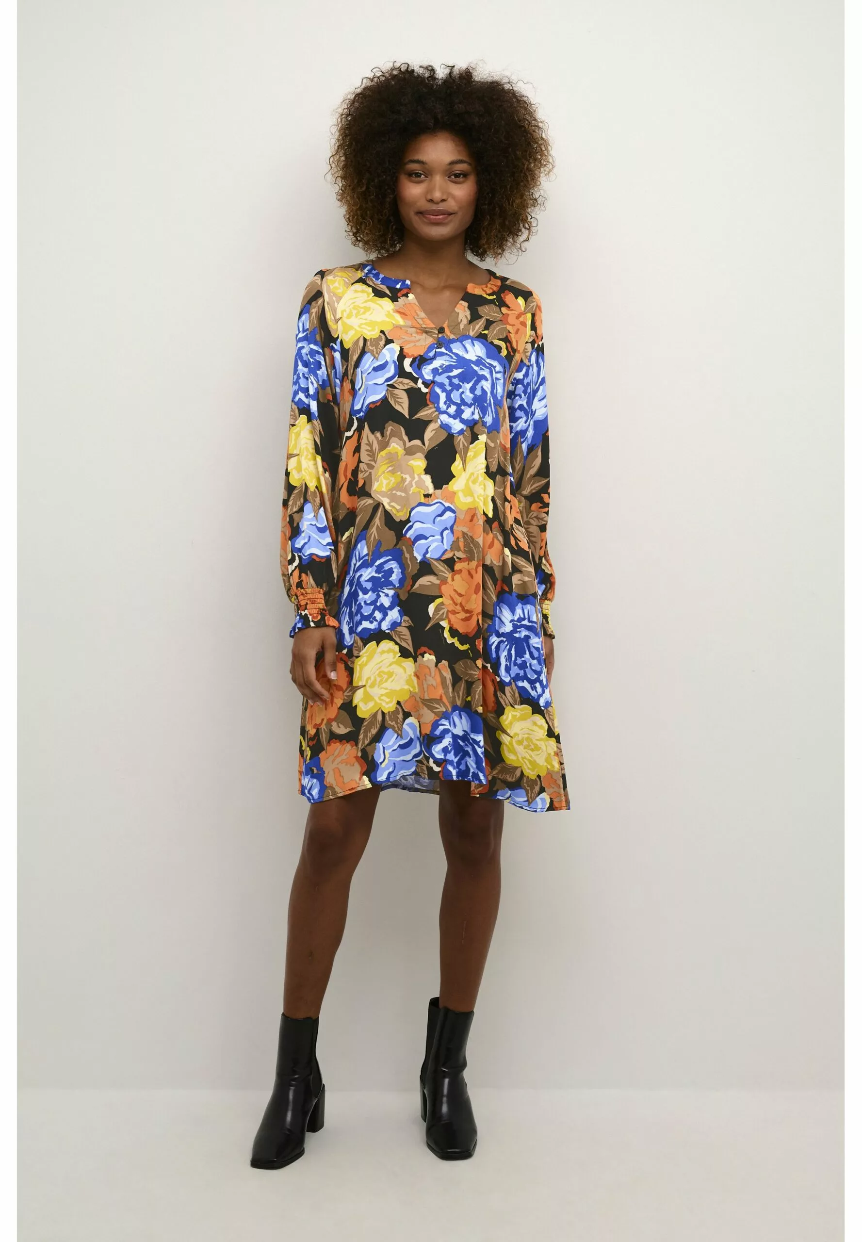 Culture Cuvirna - Jurk - Celery W O Foil - Afbeelding 2