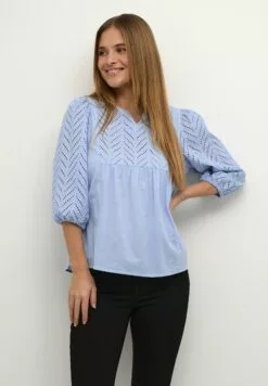 Culture Cutoril- Blouse - Cashmere Blue