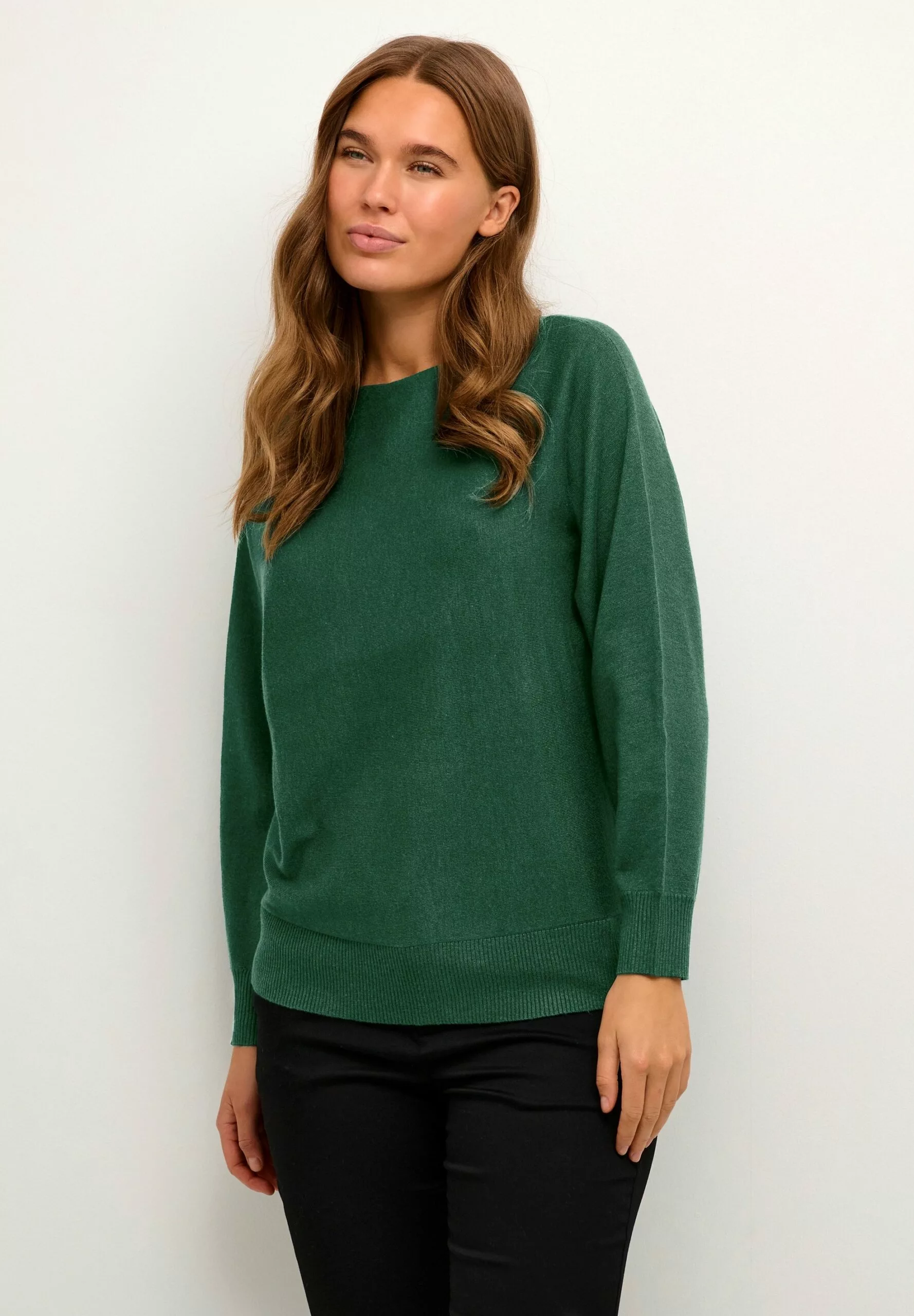 Culture Annemarie Batwing - Trui - Botanical Garden Melange