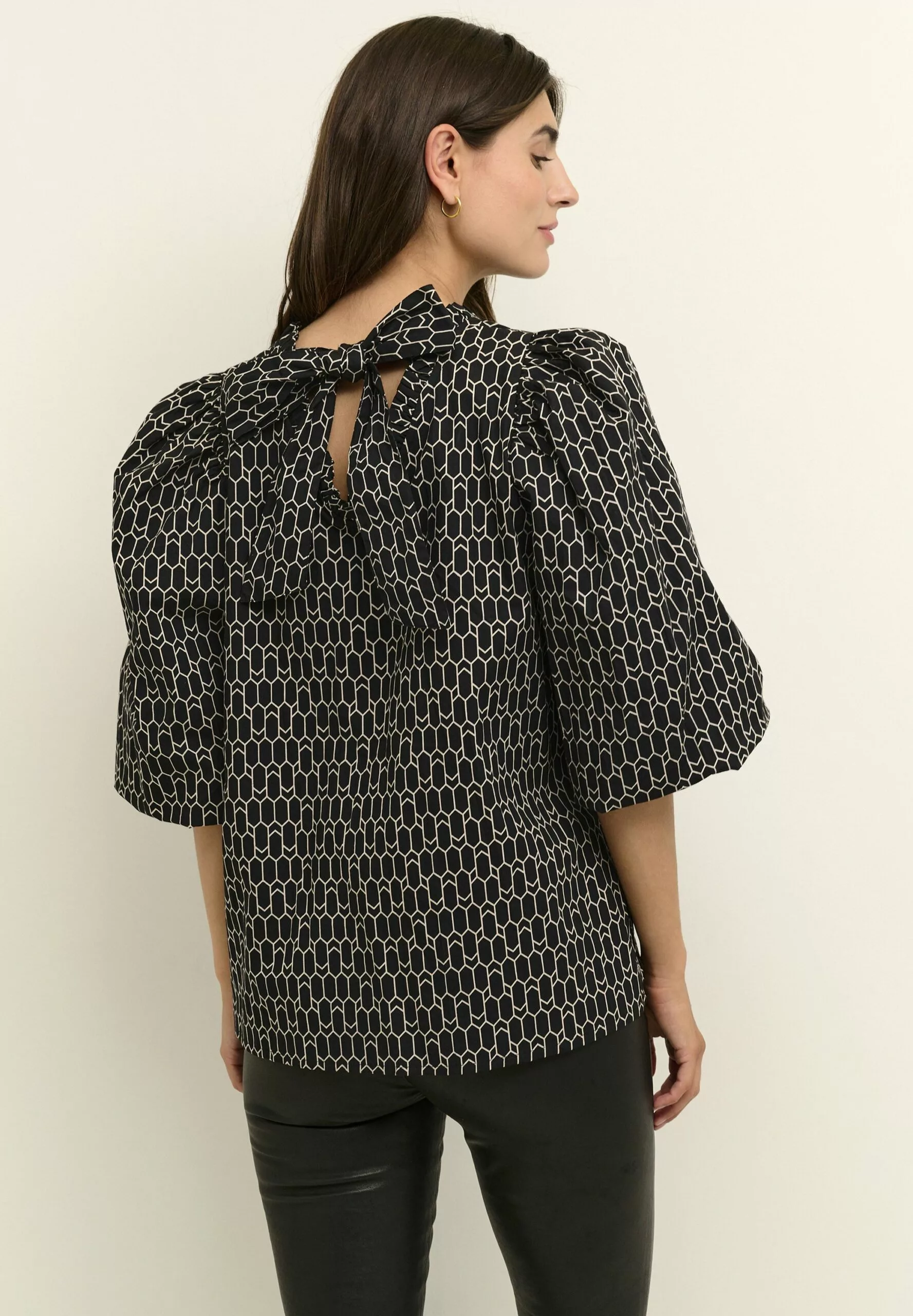 Culture Cuolena- Blouse - Black - Afbeelding 3