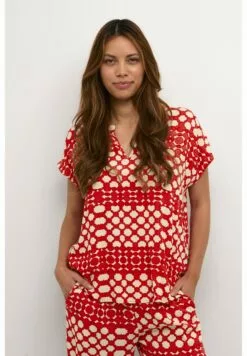 Culture Cusantori Capsleeve - Blouse - Bittersweet