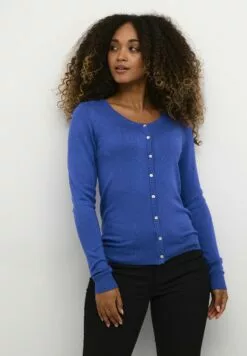 Culture Cuannemarie- Vest - Dazzling Blue Melange