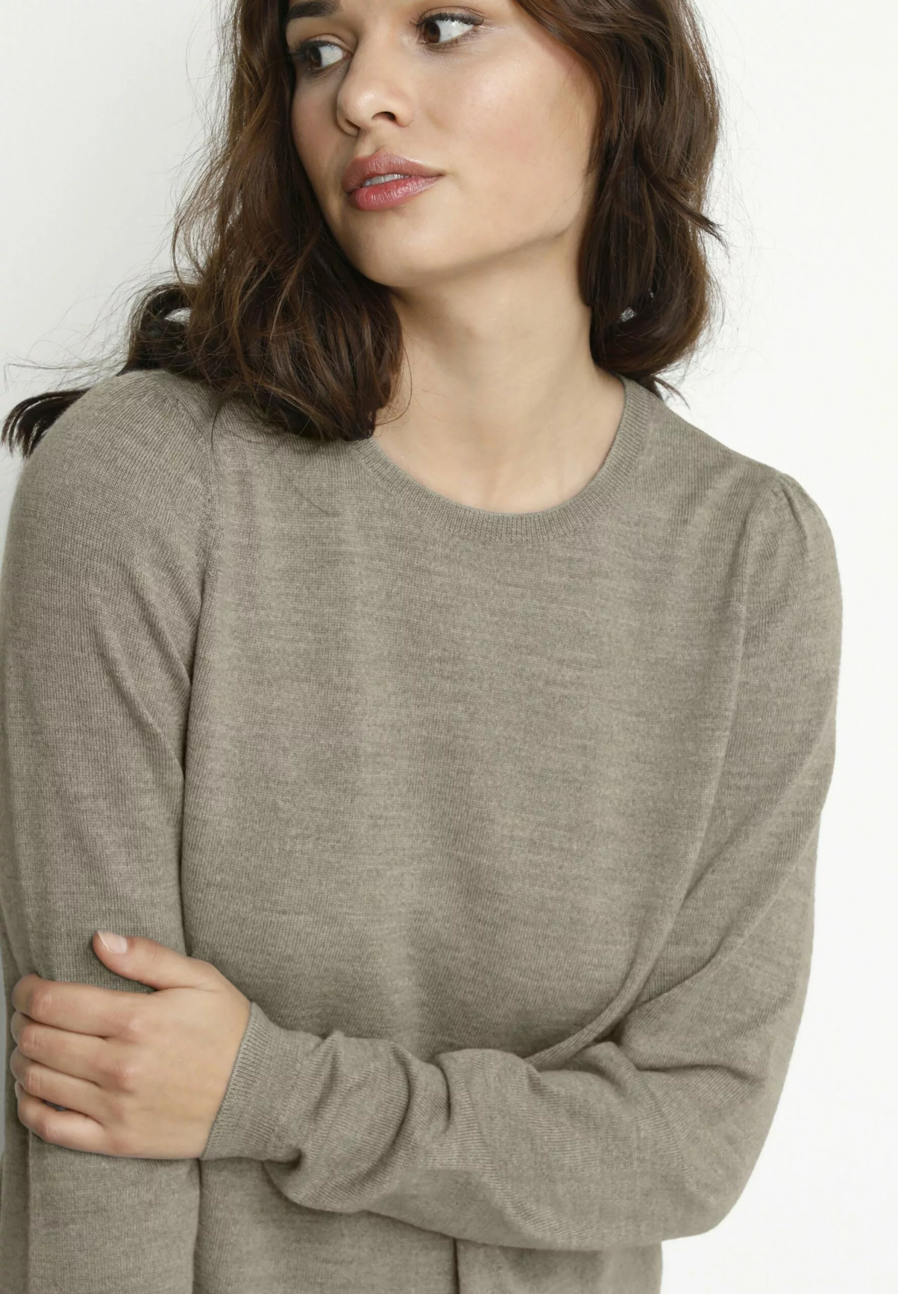 Culture Trui - Dune Melange - Afbeelding 4