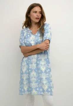 Culture Cumasha - Jurk - Blue Flower