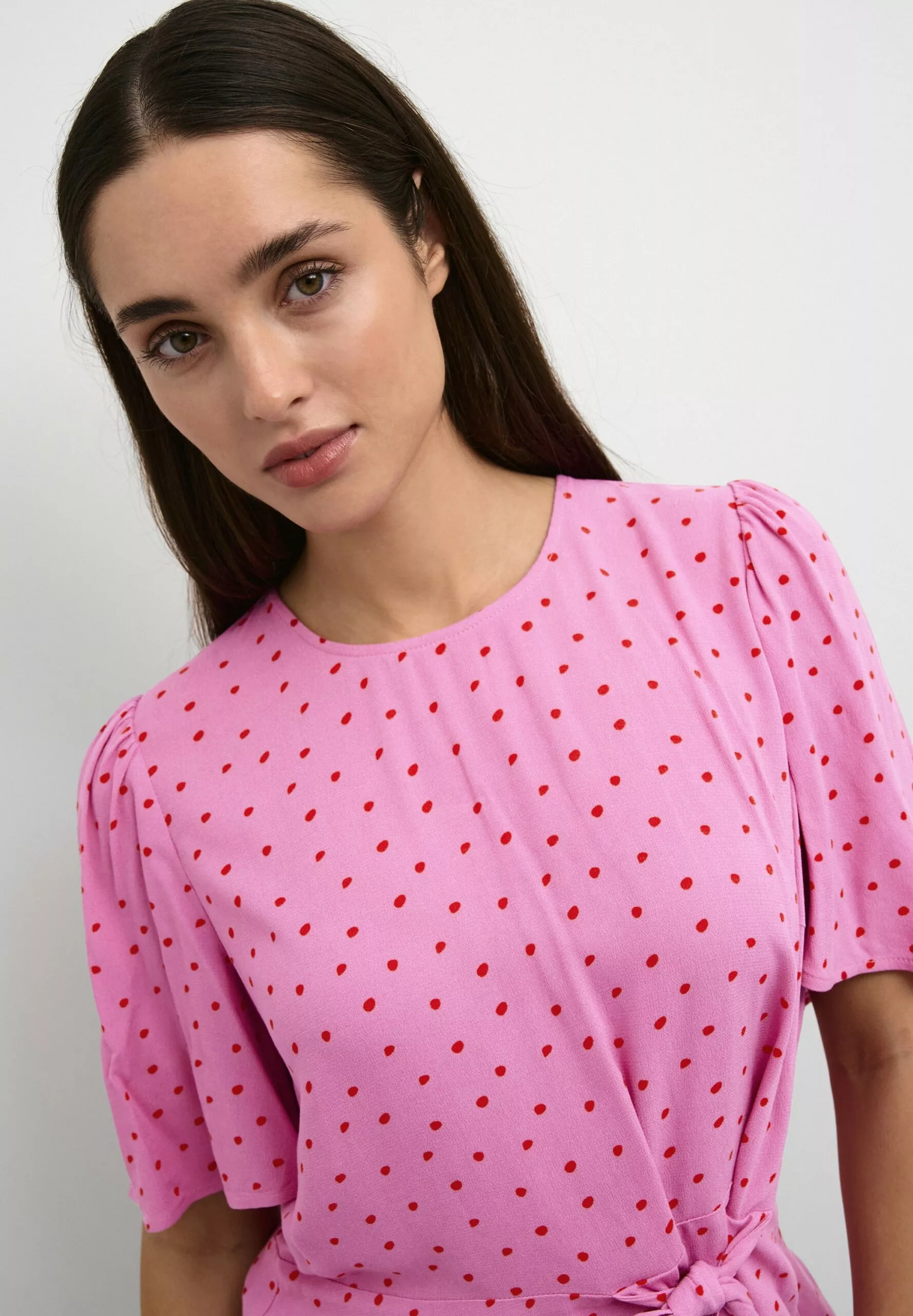 Culture Cuvilda- Blouse - Fuchsia Pink - Afbeelding 4