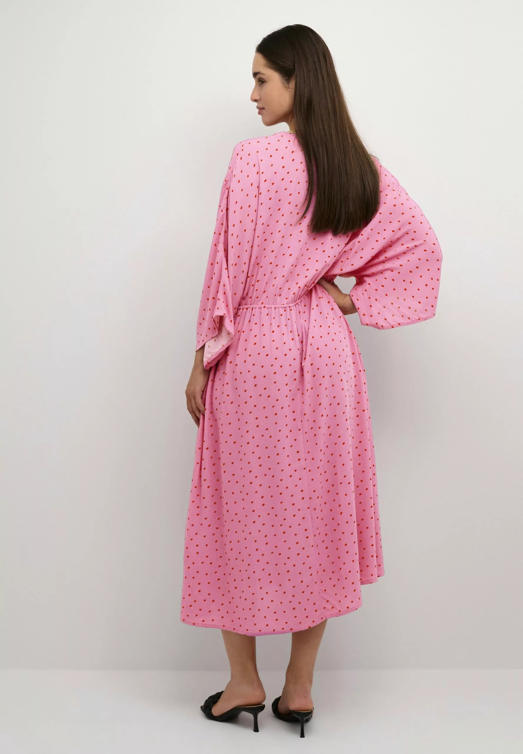 Culture Cuvilda - Jurk - Fuchsia Pink - Afbeelding 2