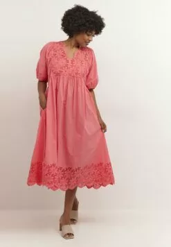 Culture Cuvalda - Jurk - Sun Kissed Coral