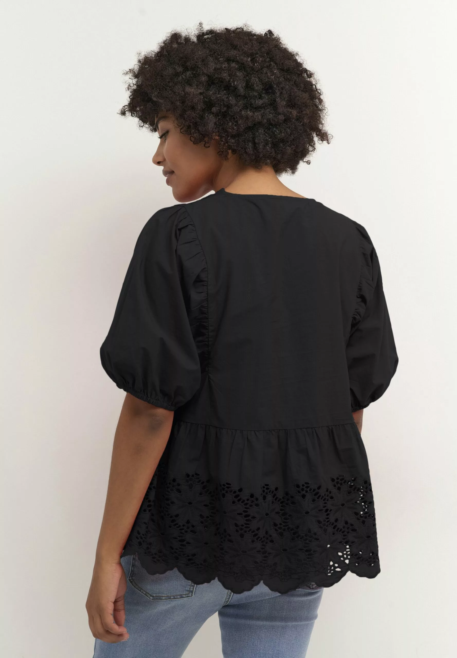 Culture Cuvalda - Blouse - Black - Afbeelding 3