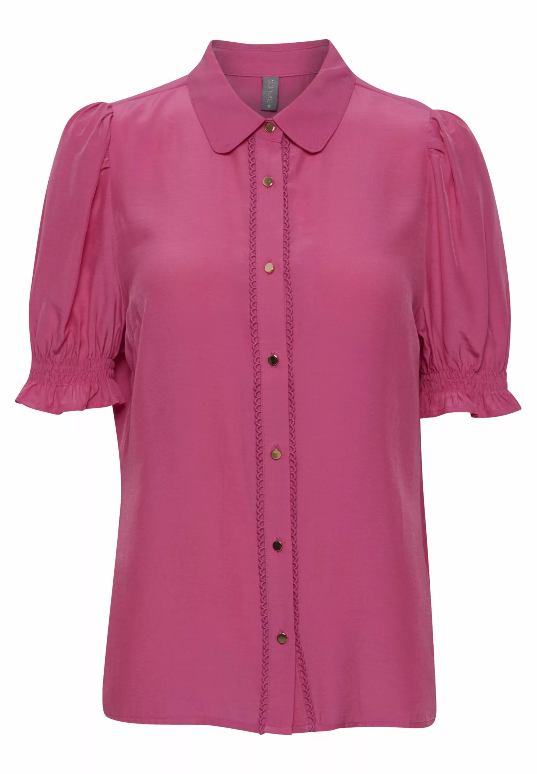 Culture Cuasmine Ss- Overhemdblouse - Fuchsia Pink - Afbeelding 5