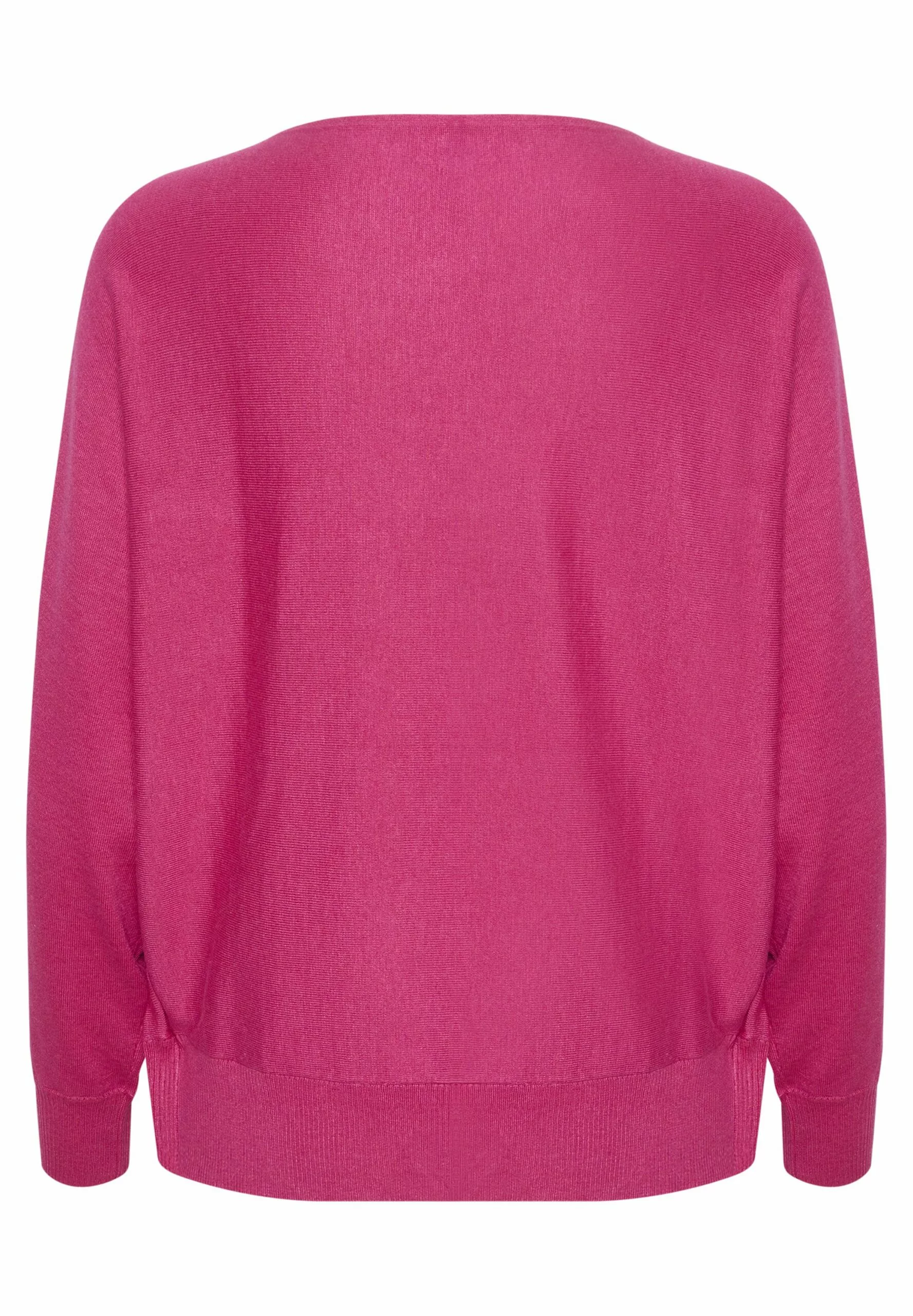 Culture Annemarie Batwing - Trui - Fuchsia Purple Melange - Afbeelding 6