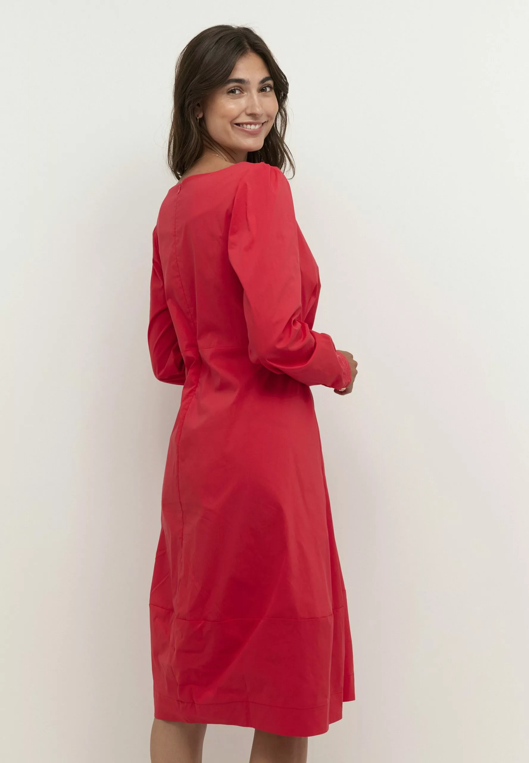 Culture Cuantoniett- Jurk - Fiery Red - Afbeelding 3