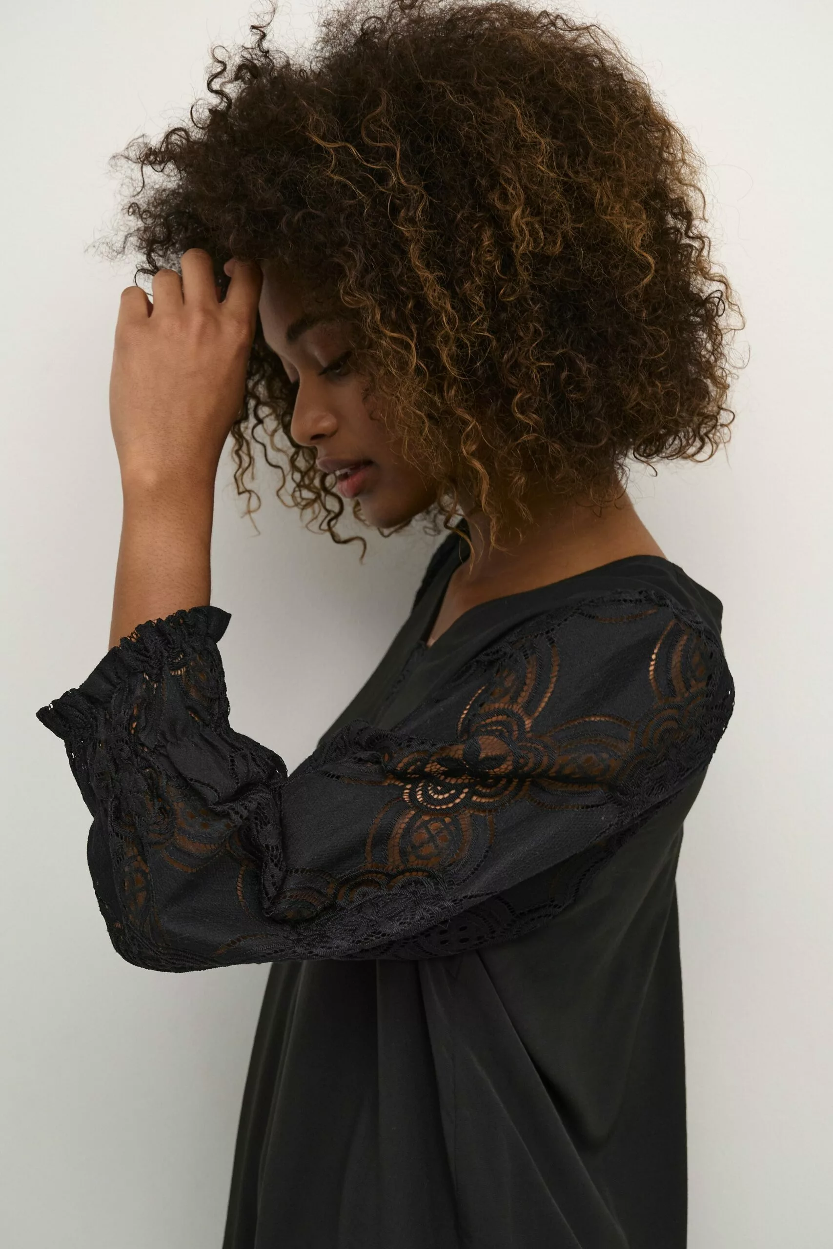 Culture Cuasmine - Blouse - Black - Afbeelding 4