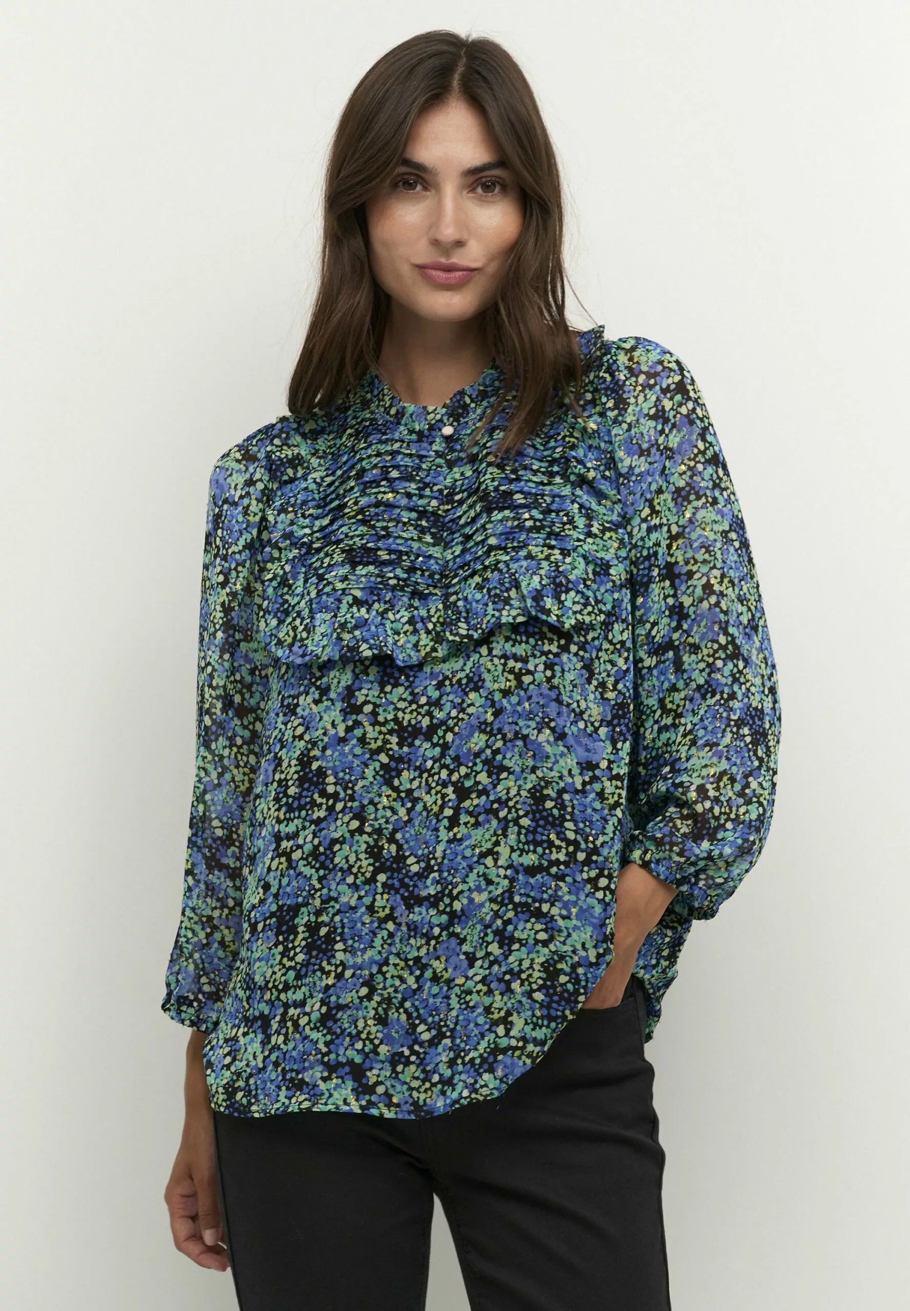 Culture Cucinna- Blouse - Dazzling Blue