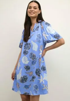 Culture Cucama Short - Jurk - Ultramarine