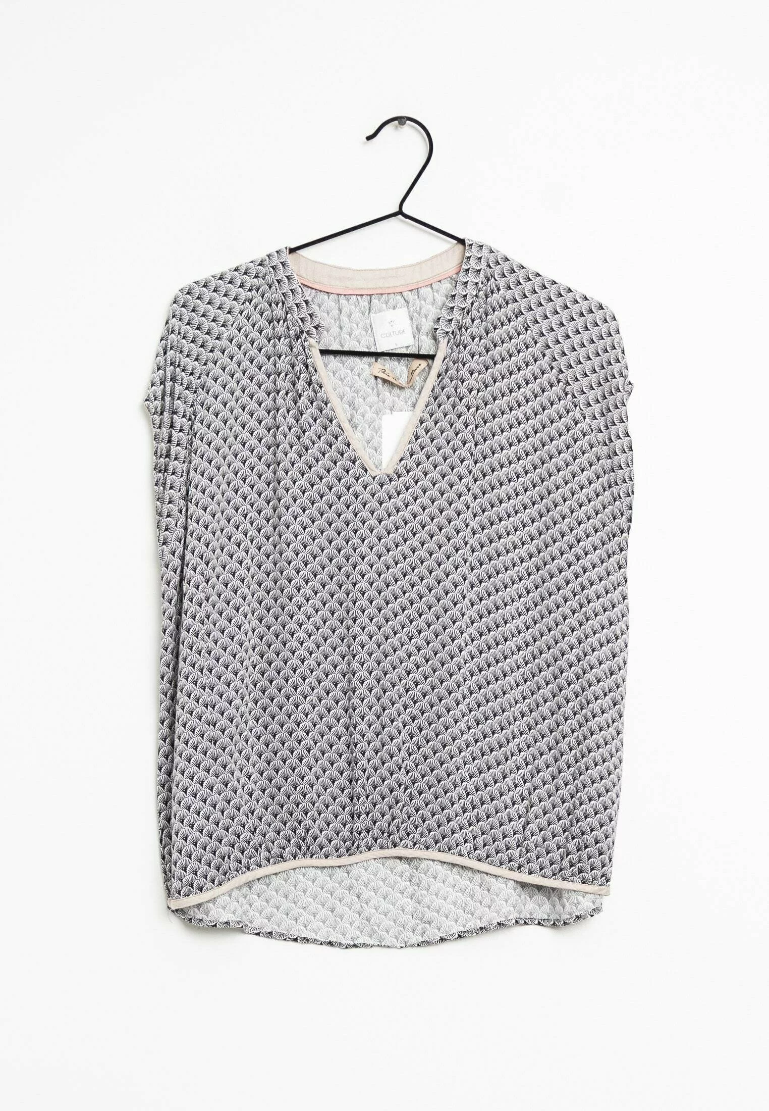 Culture Blouse - White Black