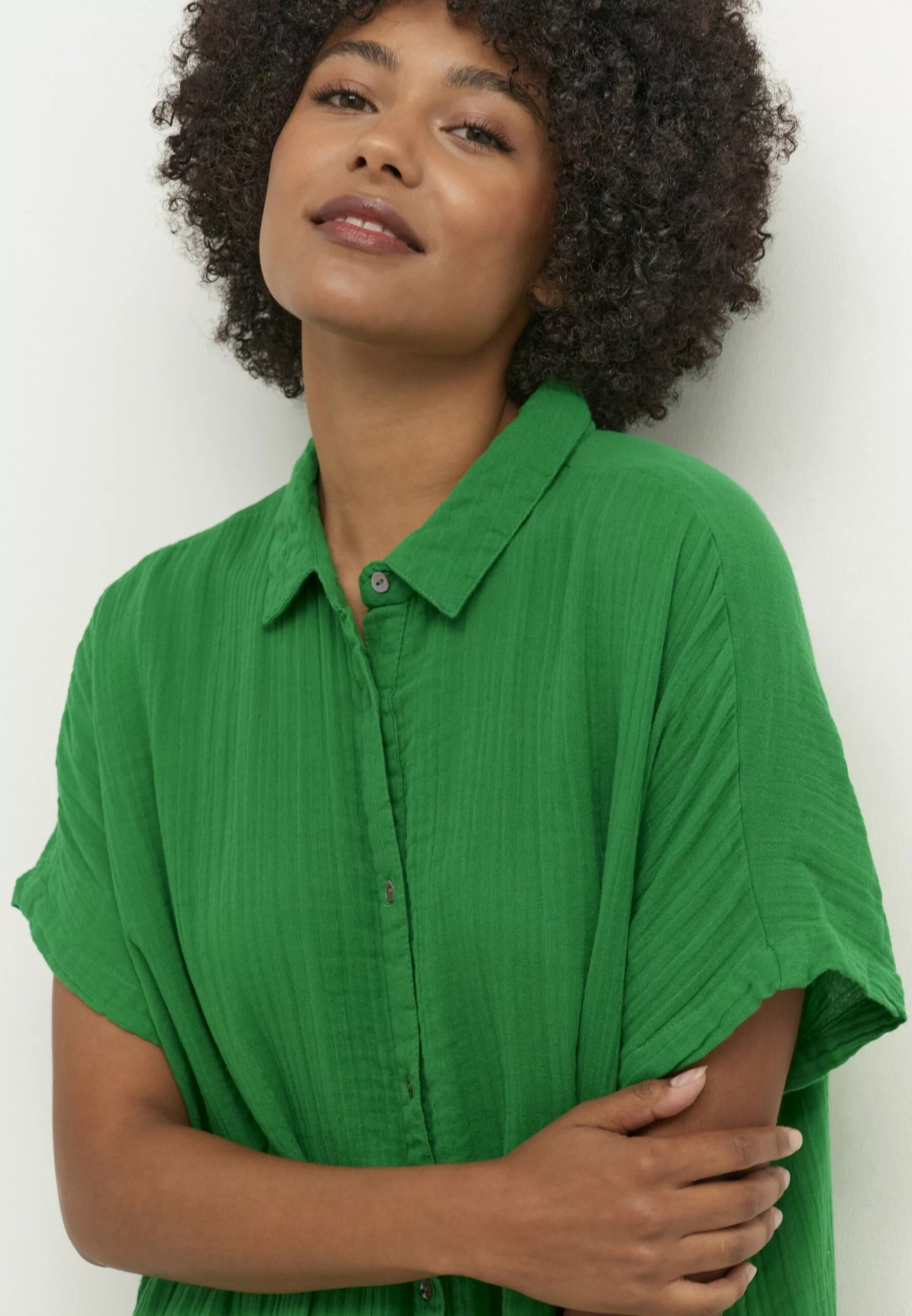 Culture Cuelina Kaftan - Blousejurk - Jolly Green - Afbeelding 4