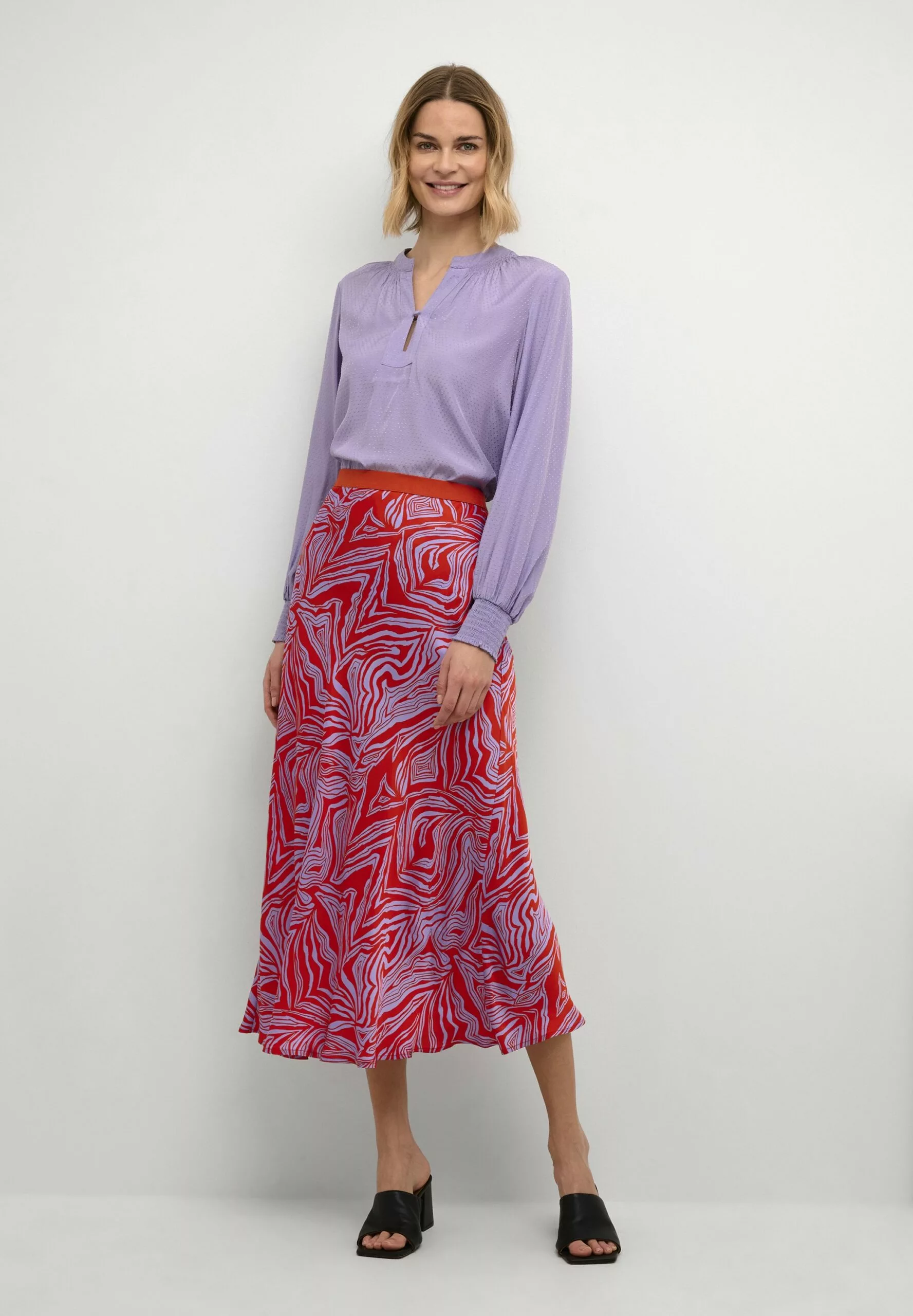 Culture Valon- Blouse - Violet Tulip - Afbeelding 2