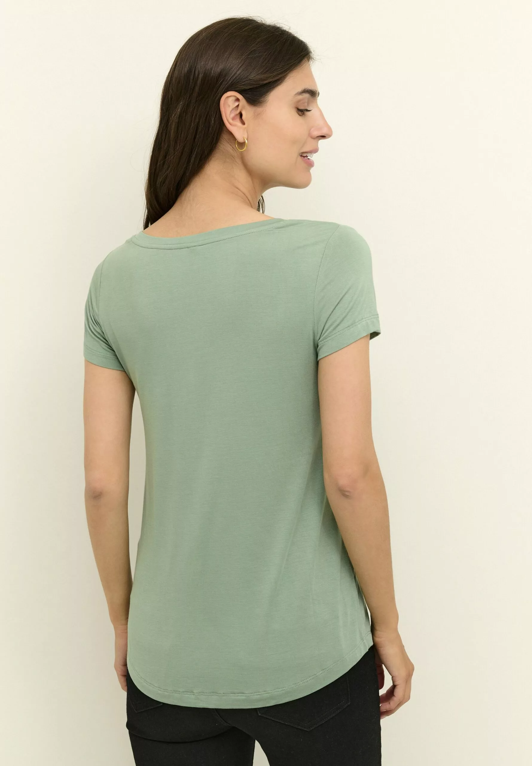 Culture Poppy- T-Shirt Basic - Granite Green - Afbeelding 3