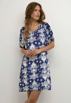 Culture Cumasha - Jurk - Black Flower