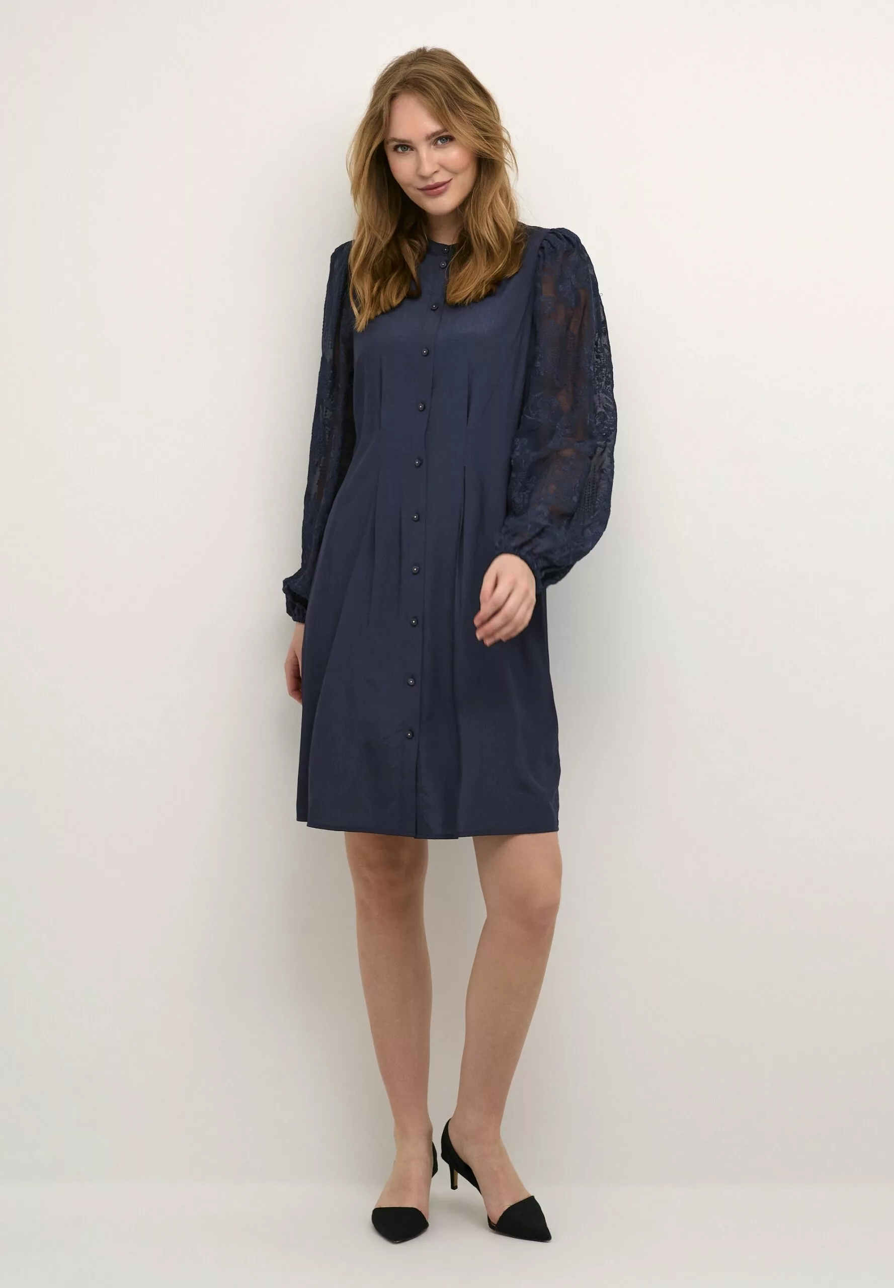 Culture Cuasmine- Blousejurk - Dress Blues - Afbeelding 2