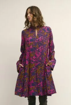 Culture Cuvanda- Blousejurk - Fuchsia Purple