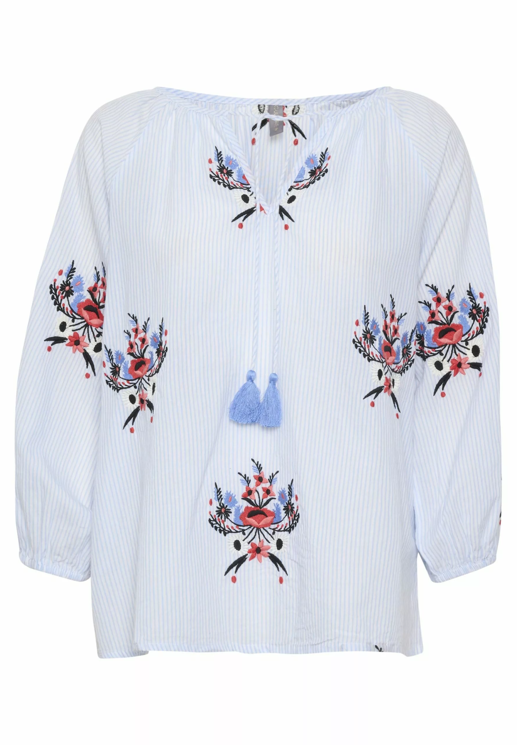 Culture Cubjanka - Blouse - Blue Stripe - Afbeelding 5